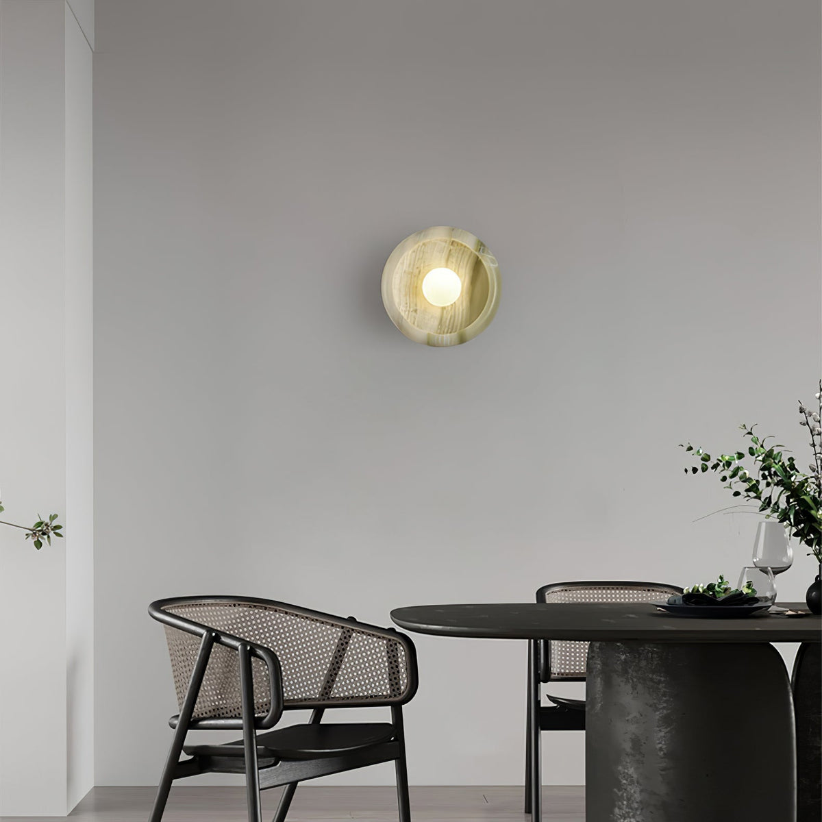 Molt Nordic Art Jade Marble Sconce Wall lamp