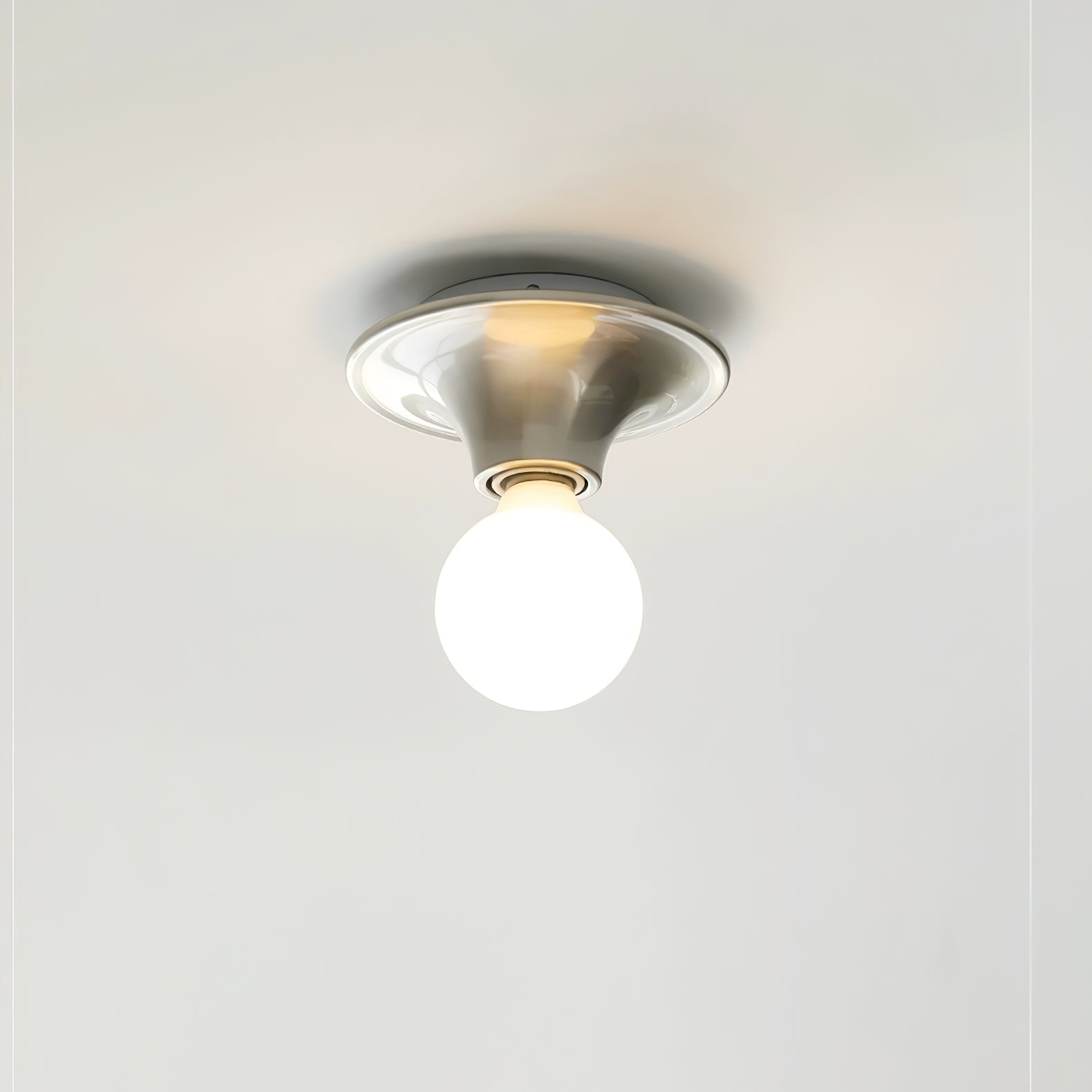 Ortheen Modern Minimalist Glass Sconce Wall lamp - Neutral Decor