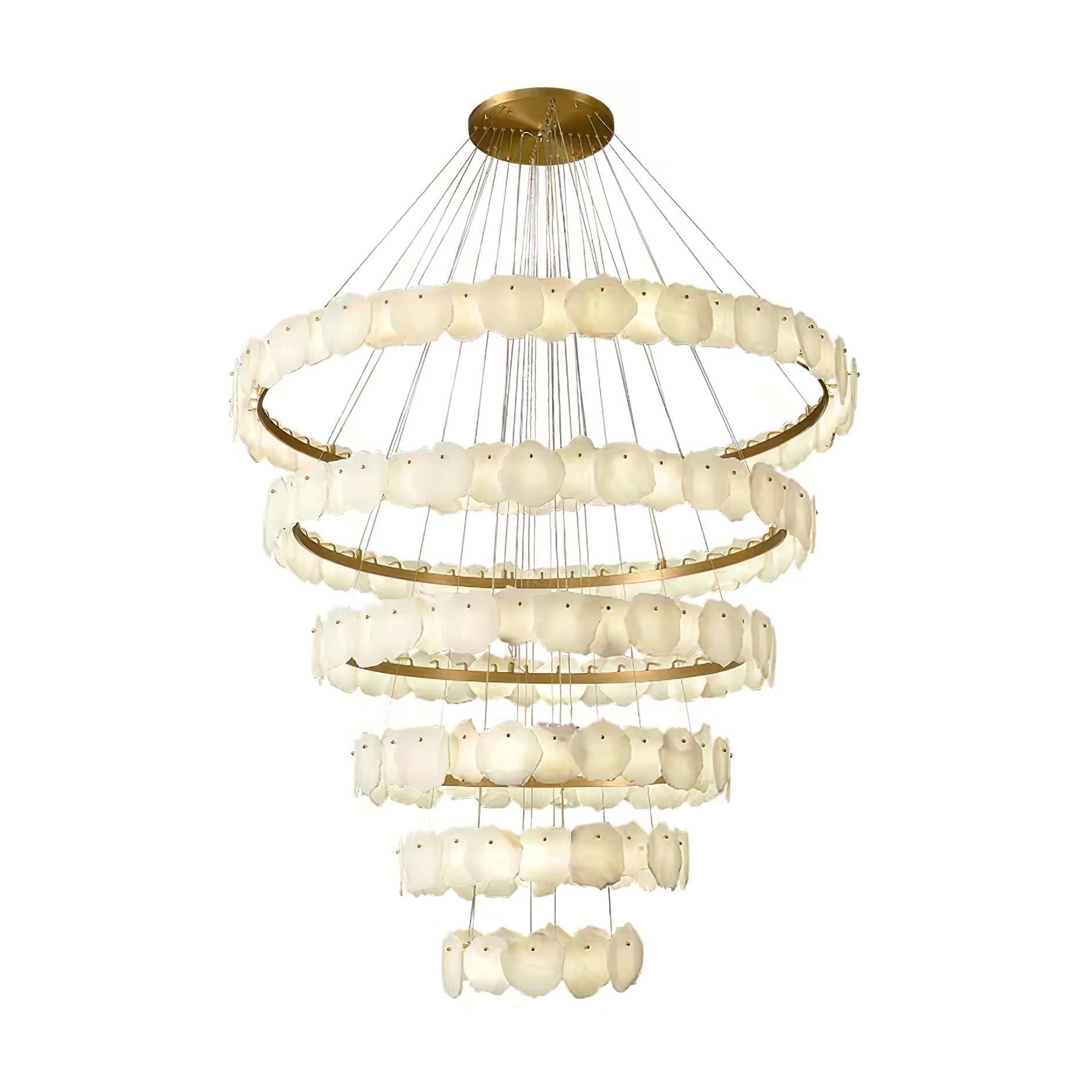 Albeine Luxury Alabaster Chandelier
