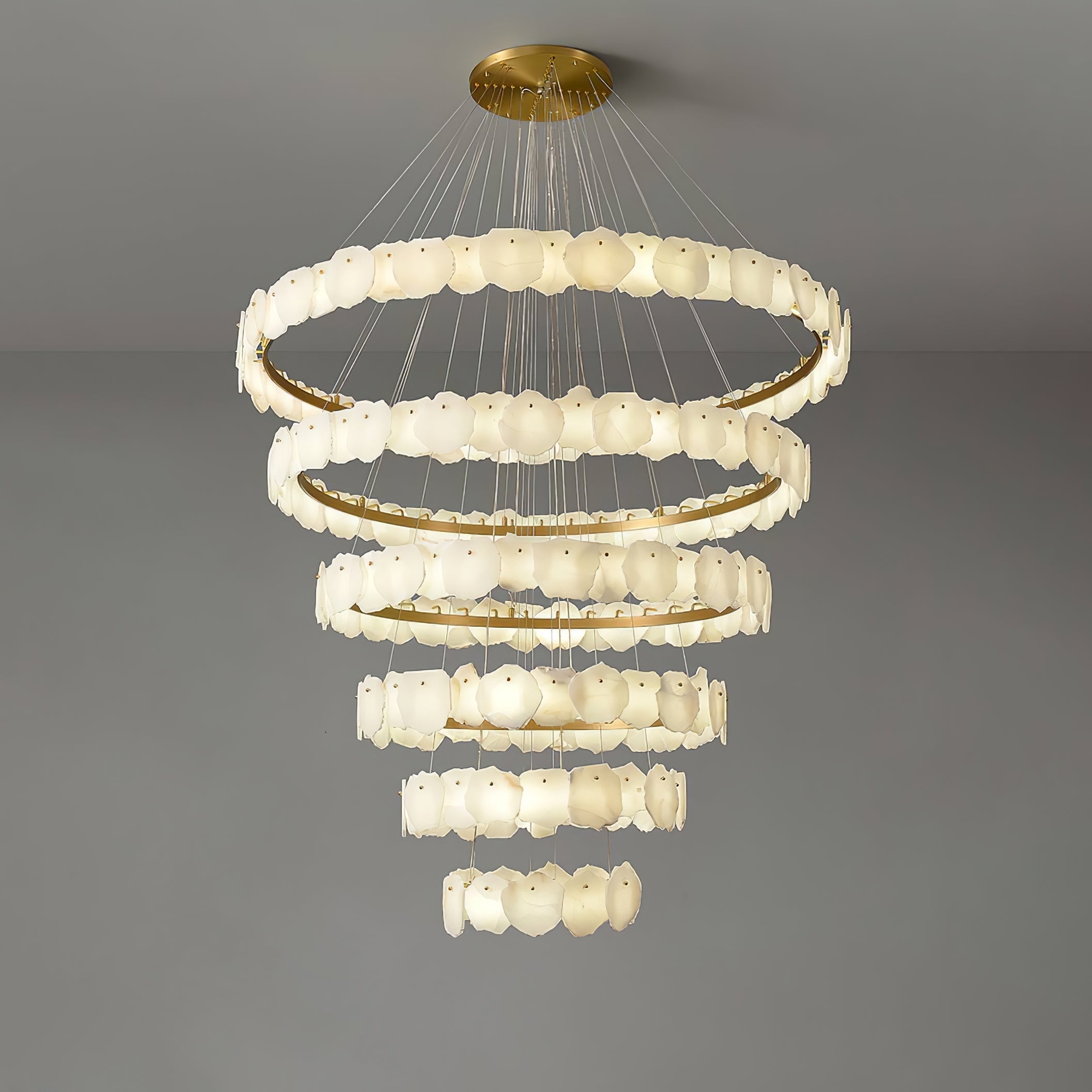 Albeine Luxury Alabaster Chandelier