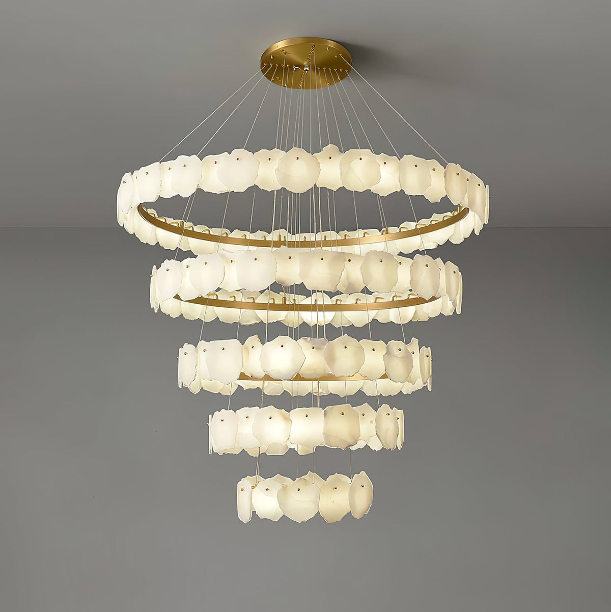Albeine Luxury Alabaster Chandelier