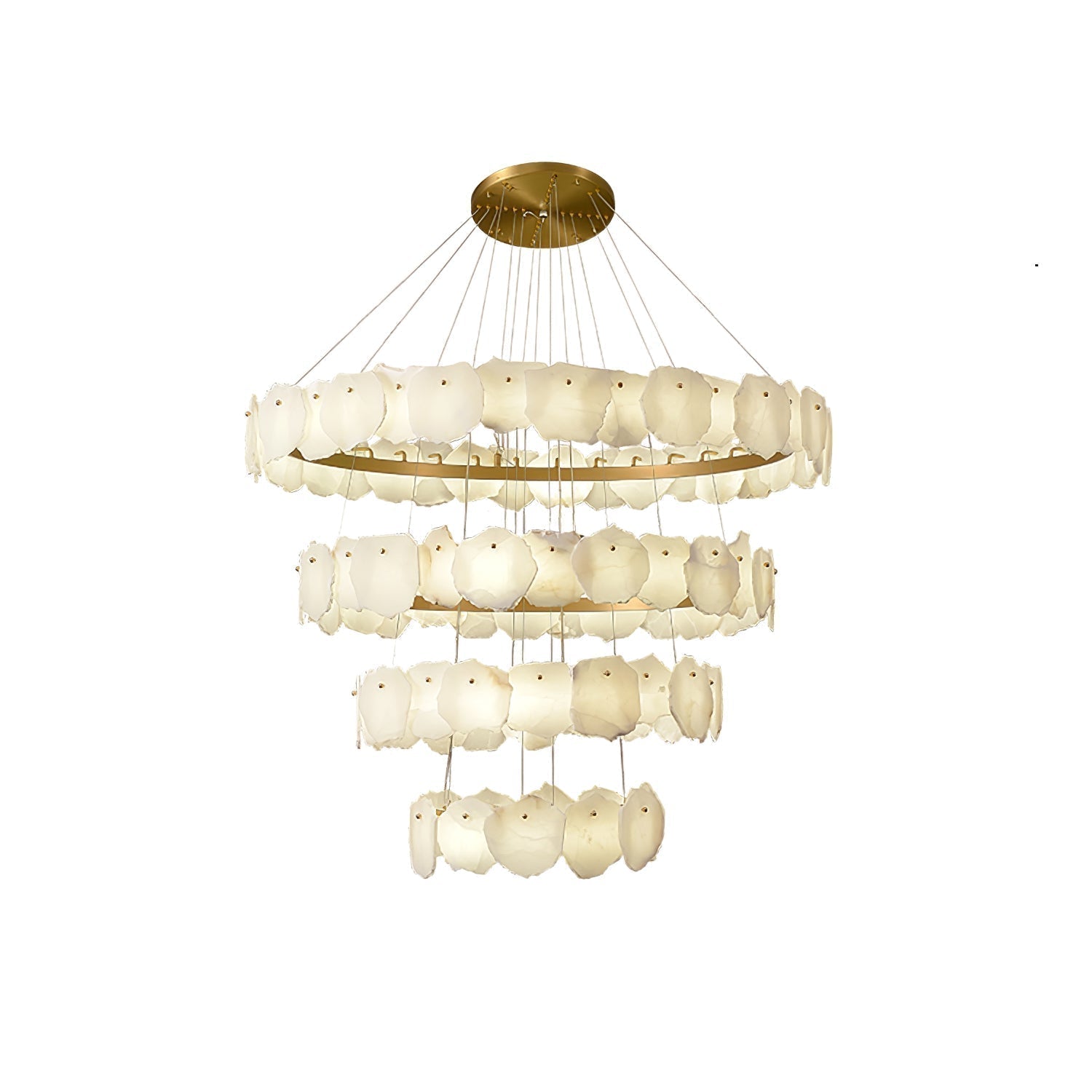Albeine Luxury Alabaster Chandelier