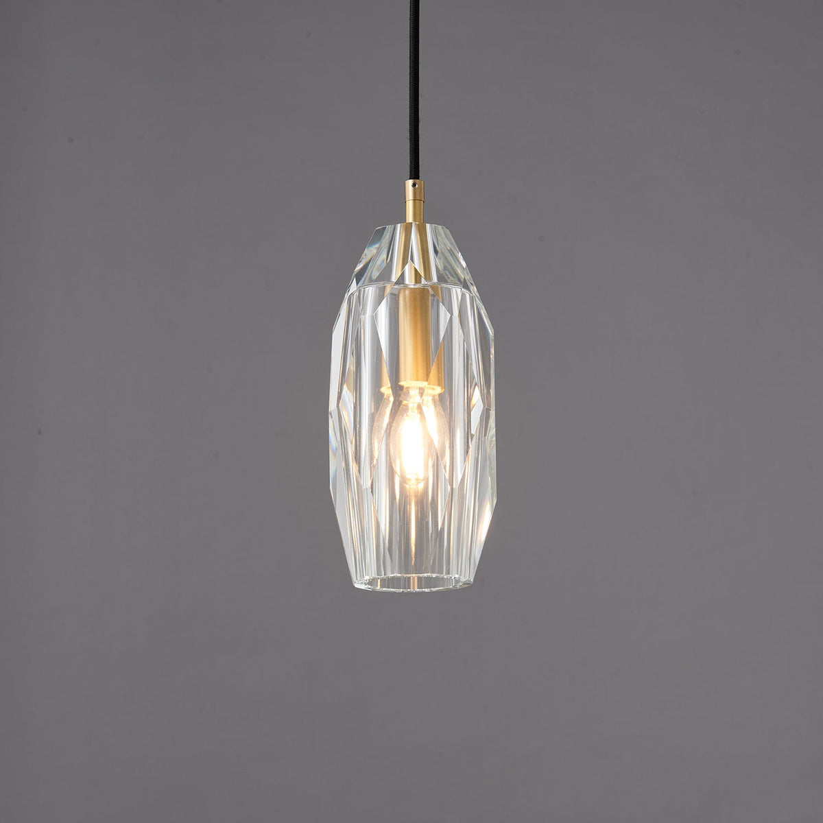 Luxinira Pendant Lamp Clear Shade Crystal
