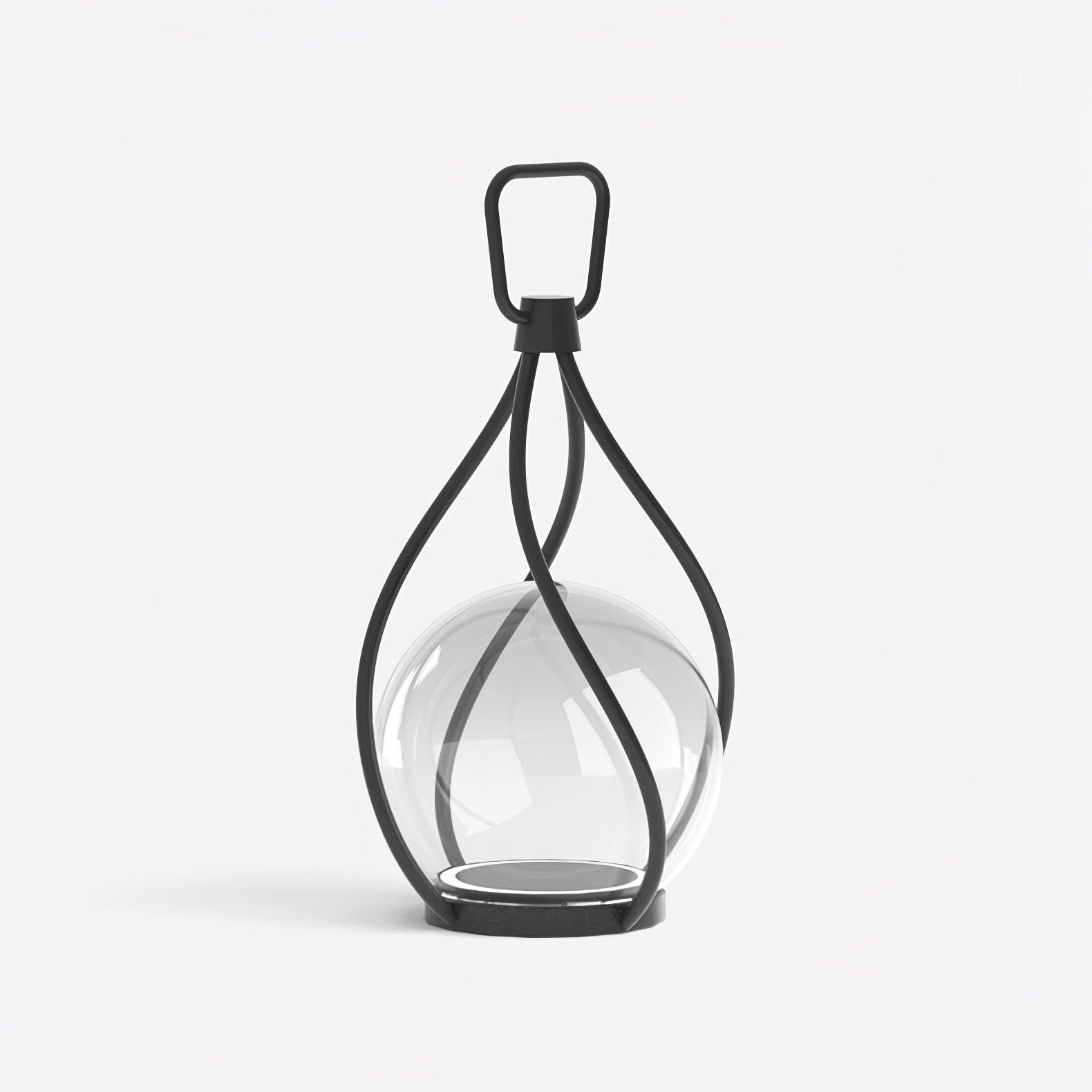 Emma Minimalist Glass Table Lamp
