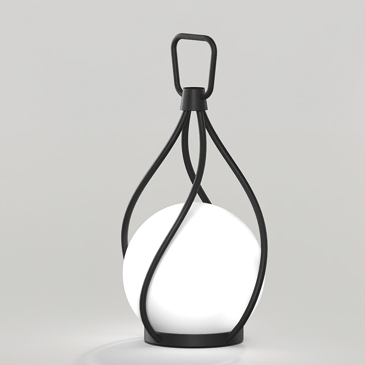 Emma Minimalist Glass Table Lamp