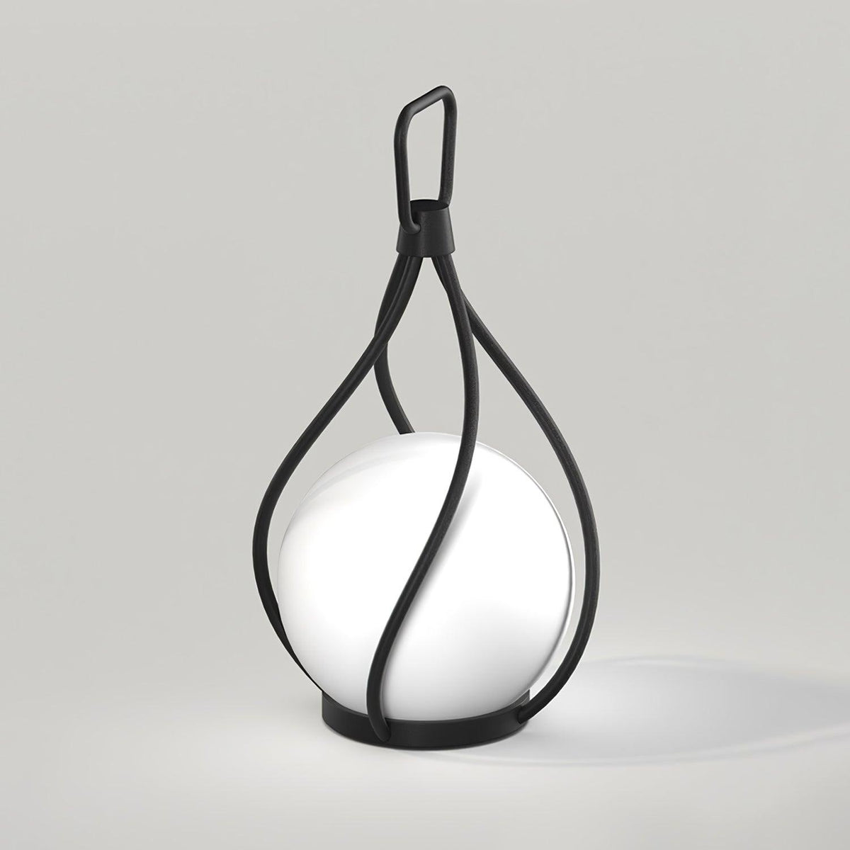Emma Minimalist Glass Table Lamp