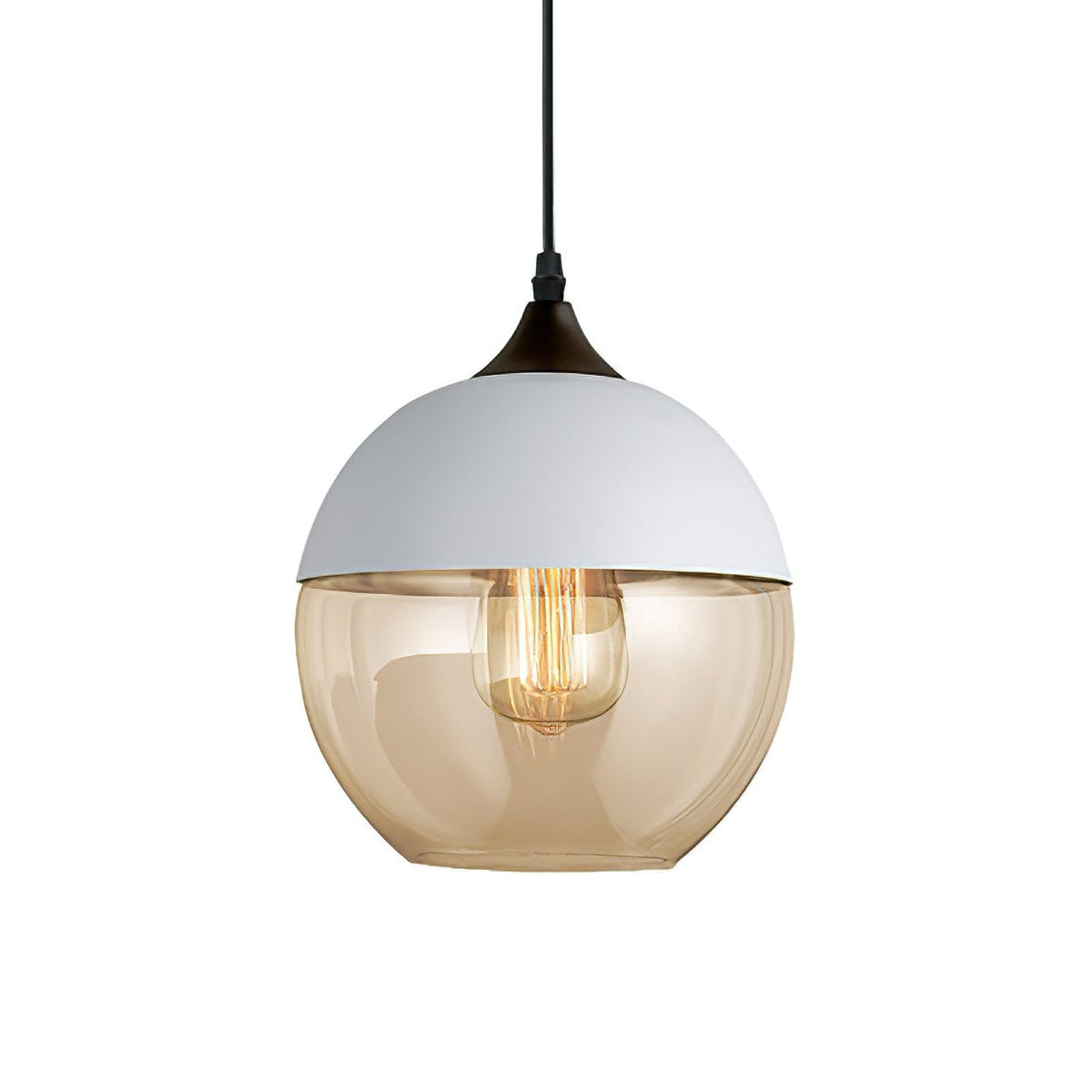 Eirinelle Industrial Glass Pendant Lamp