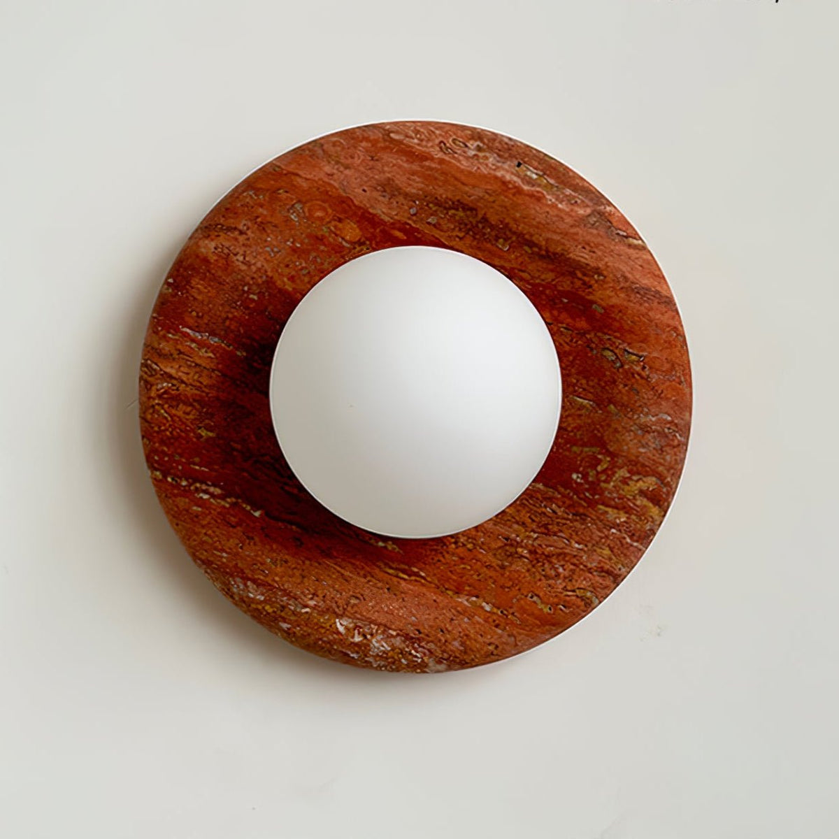 Amber Vintage Marble Wall Light
