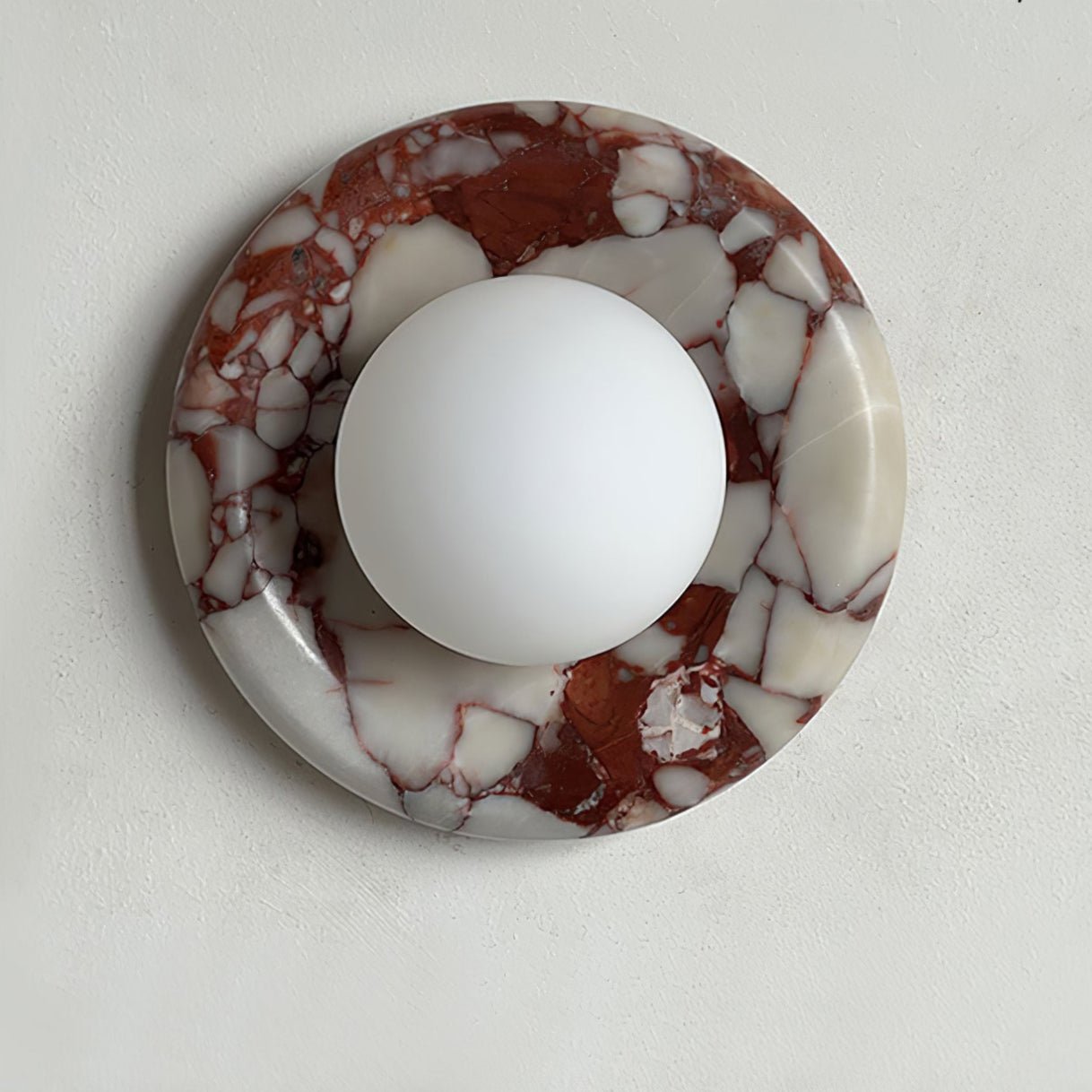 Amber Vintage Marble Wall Light