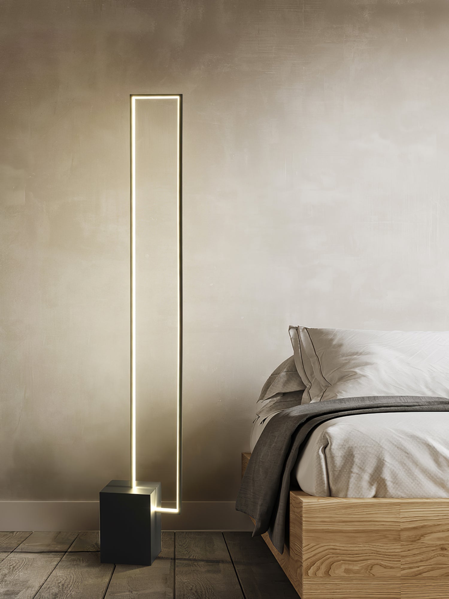 Keloza Aluminum Floor Lamp