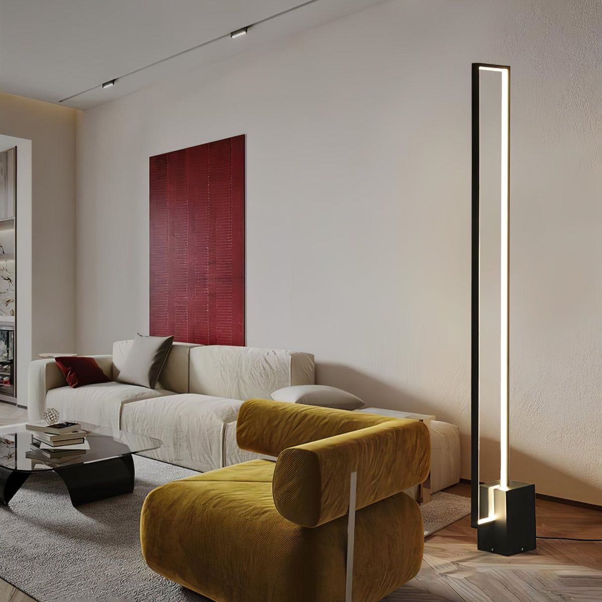 Keloza Aluminum Floor Lamp