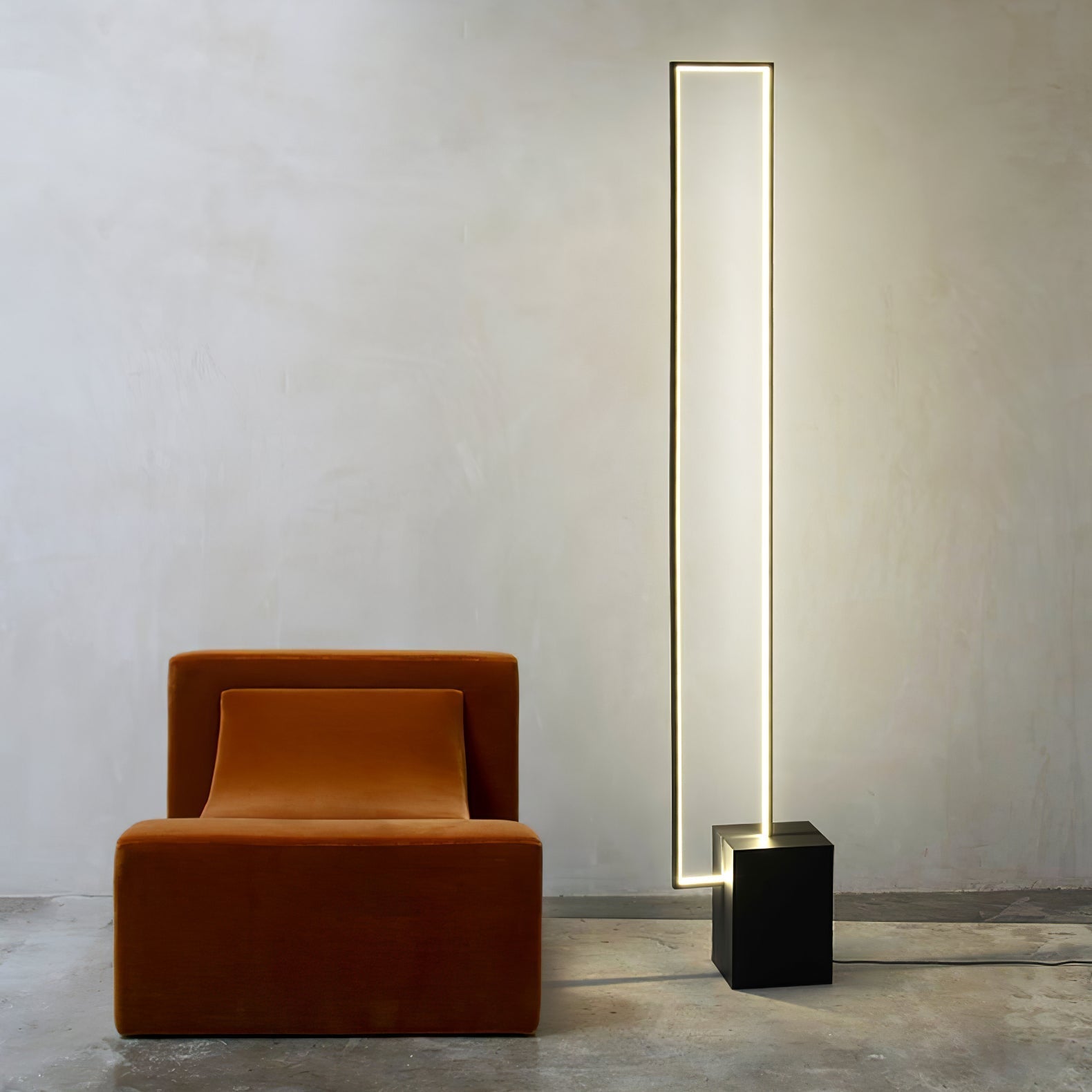 Keloza Aluminum Floor Lamp