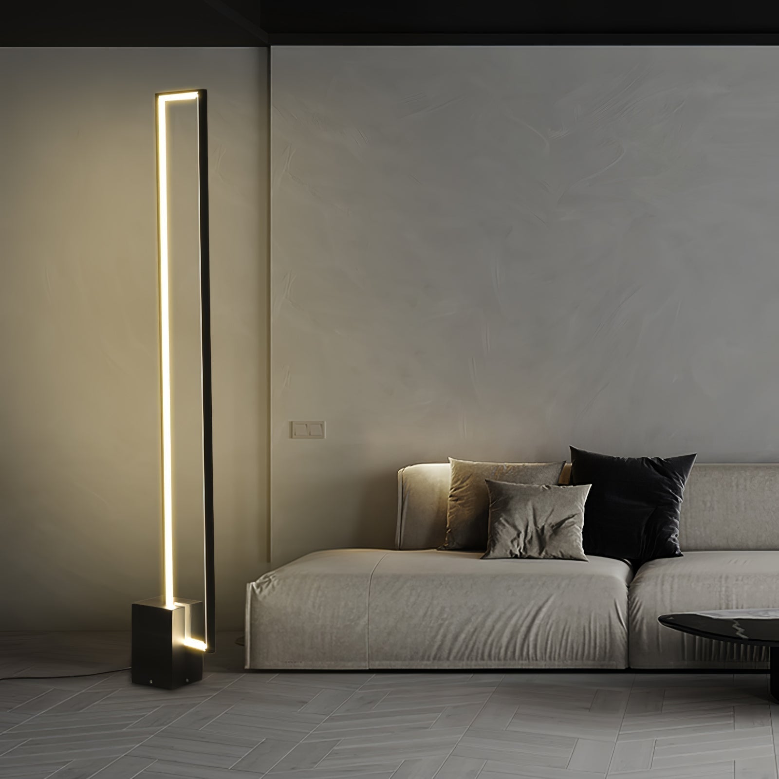 Keloza Aluminum Floor Lamp