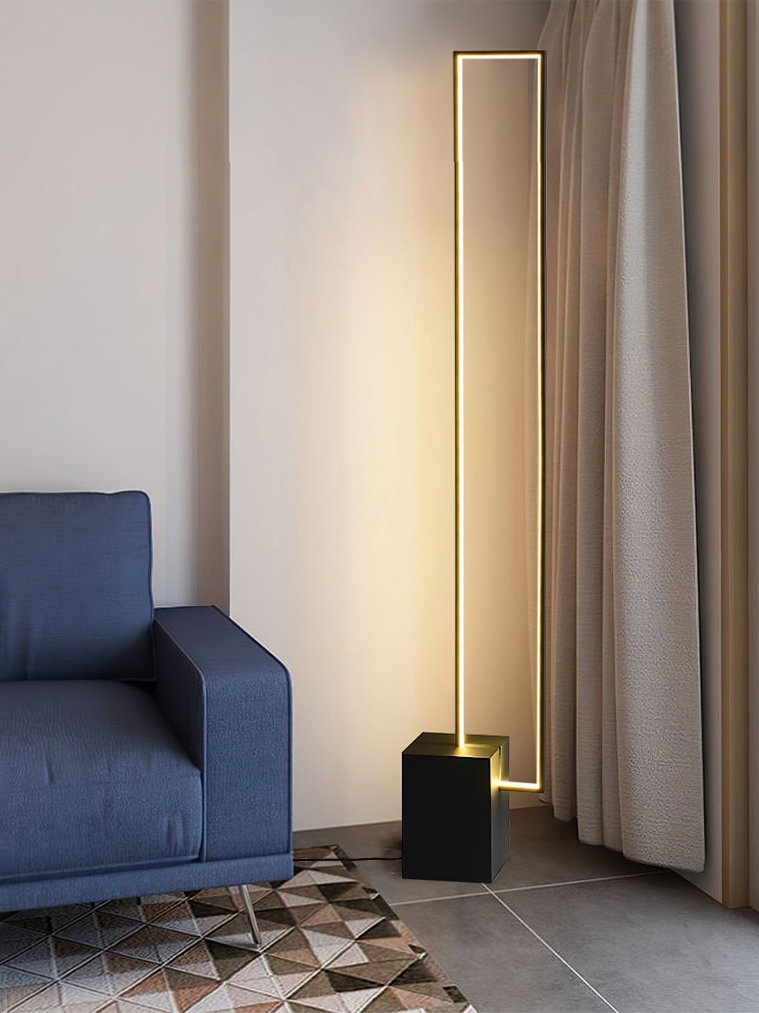 Keloza Aluminum Floor Lamp