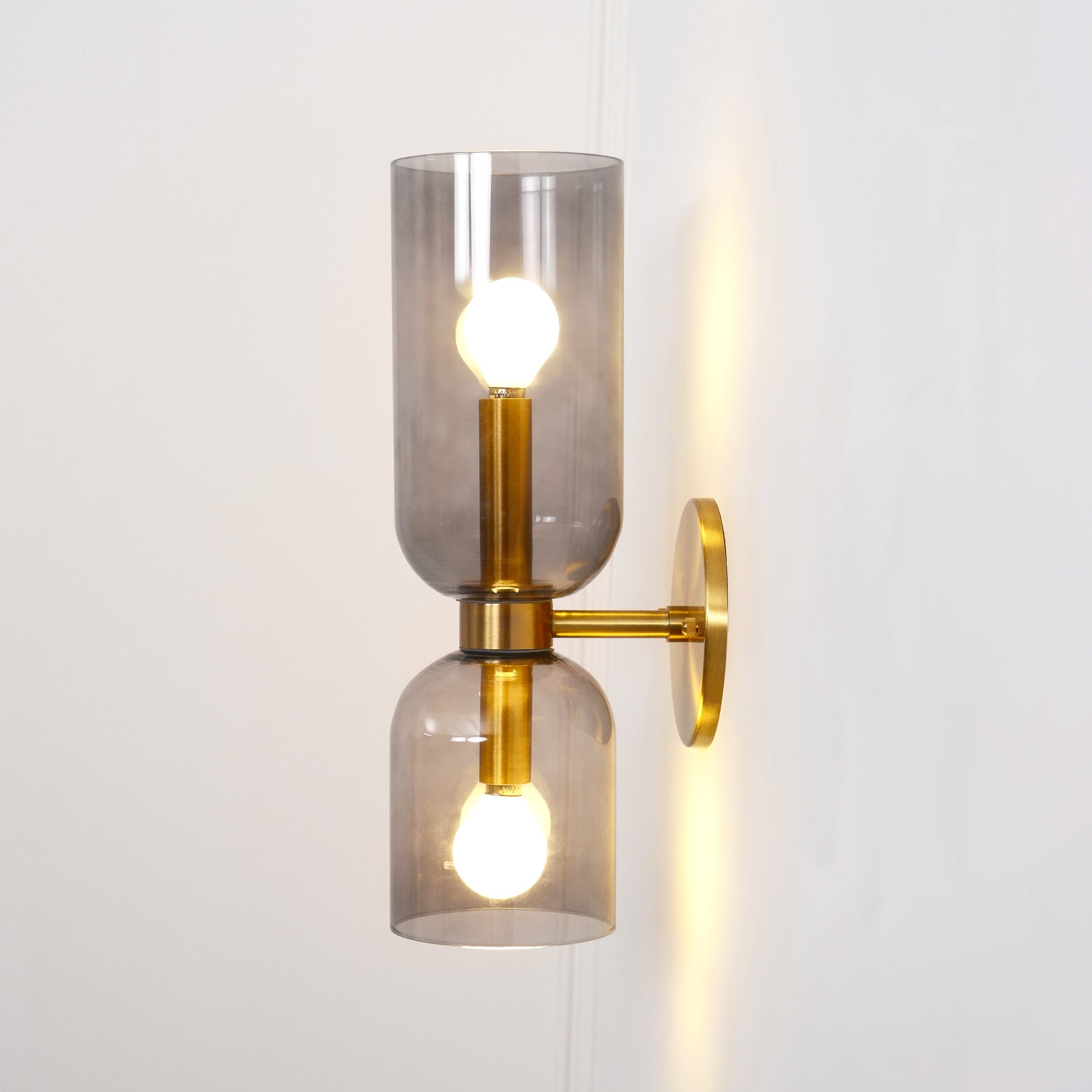 Zildes Nordic Art Plug-In Glass Wall Lamp