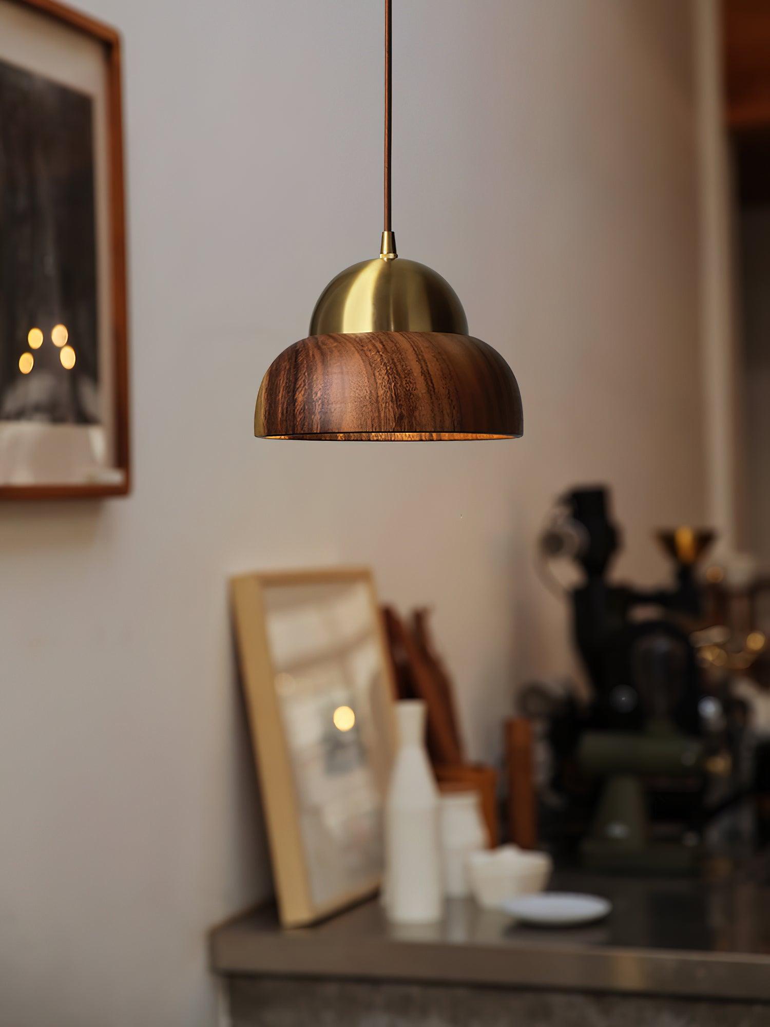 Bronze Rustic Brass Pendant Light