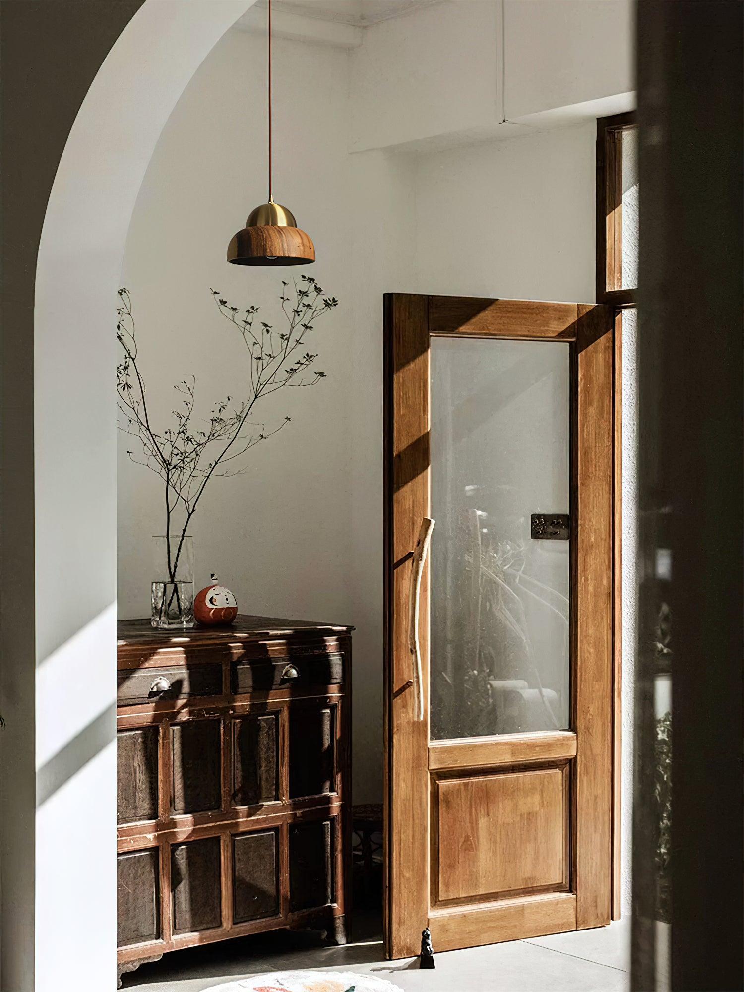 Bronze Rustic Brass Pendant Light