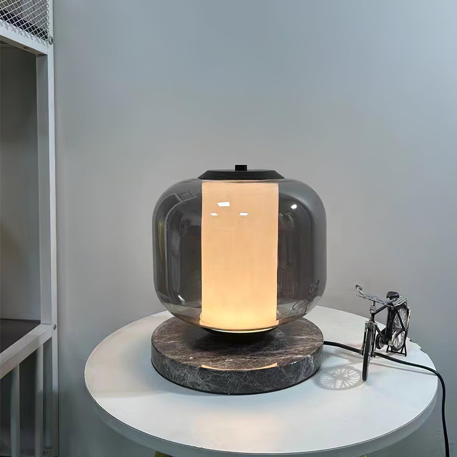 Aaron Modern Marble Table Lamp
