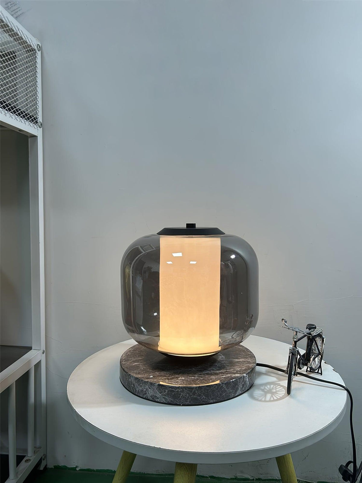 Aaron Modern Marble Table Lamp