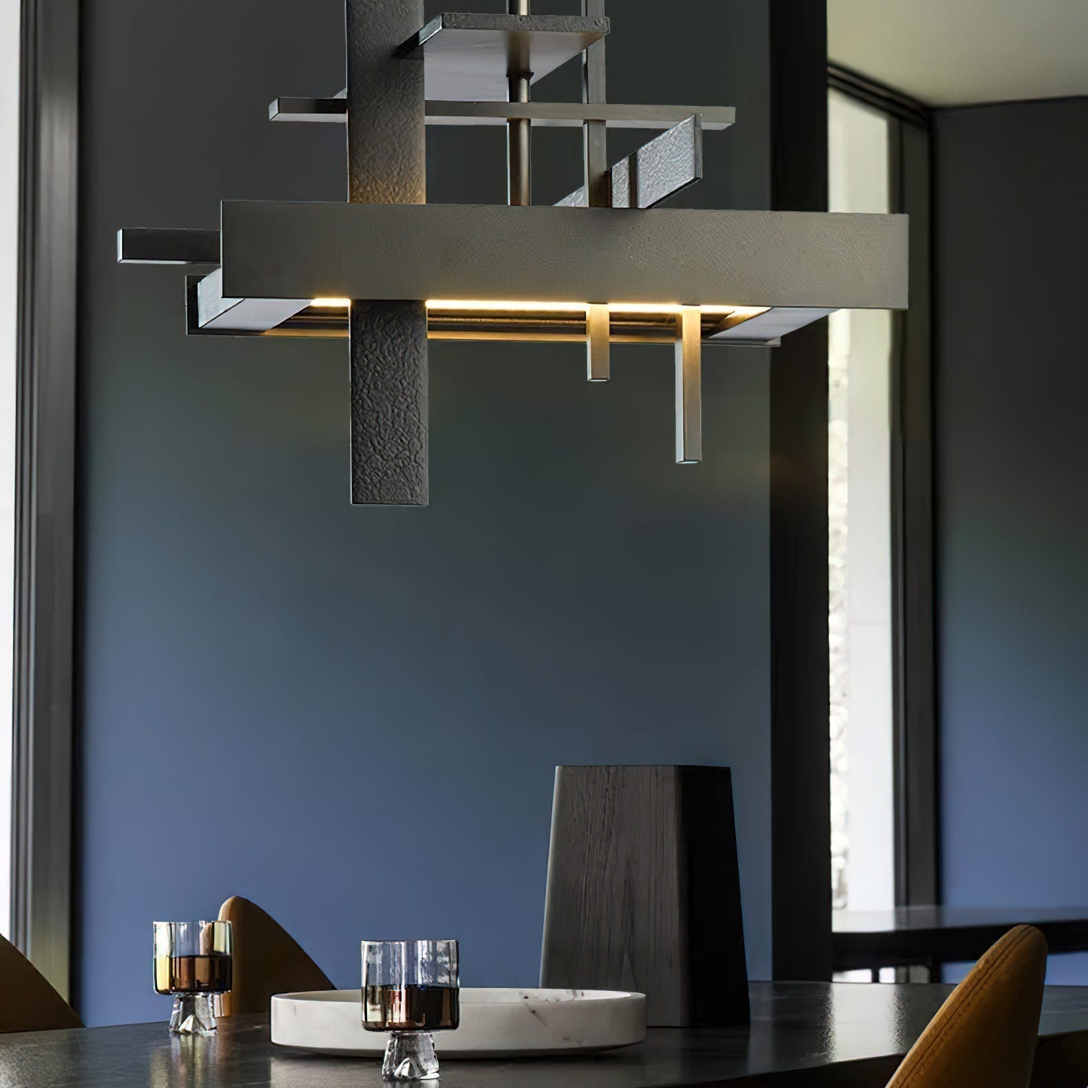 Orlenace Geometric Pendant Light - Neutral Decor