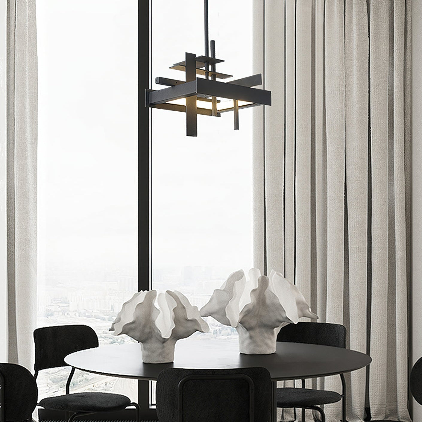 Orlenace Geometric Pendant Light - Neutral Decor