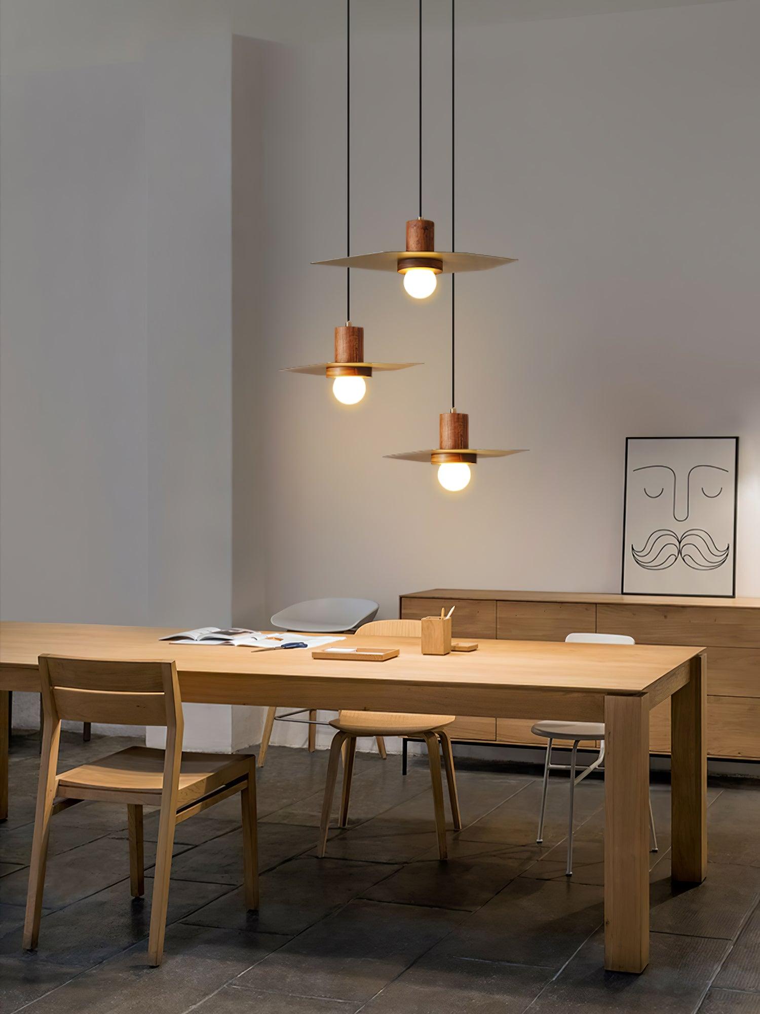Elvoreria Premium Nordic Art Wood Pendant Lamp