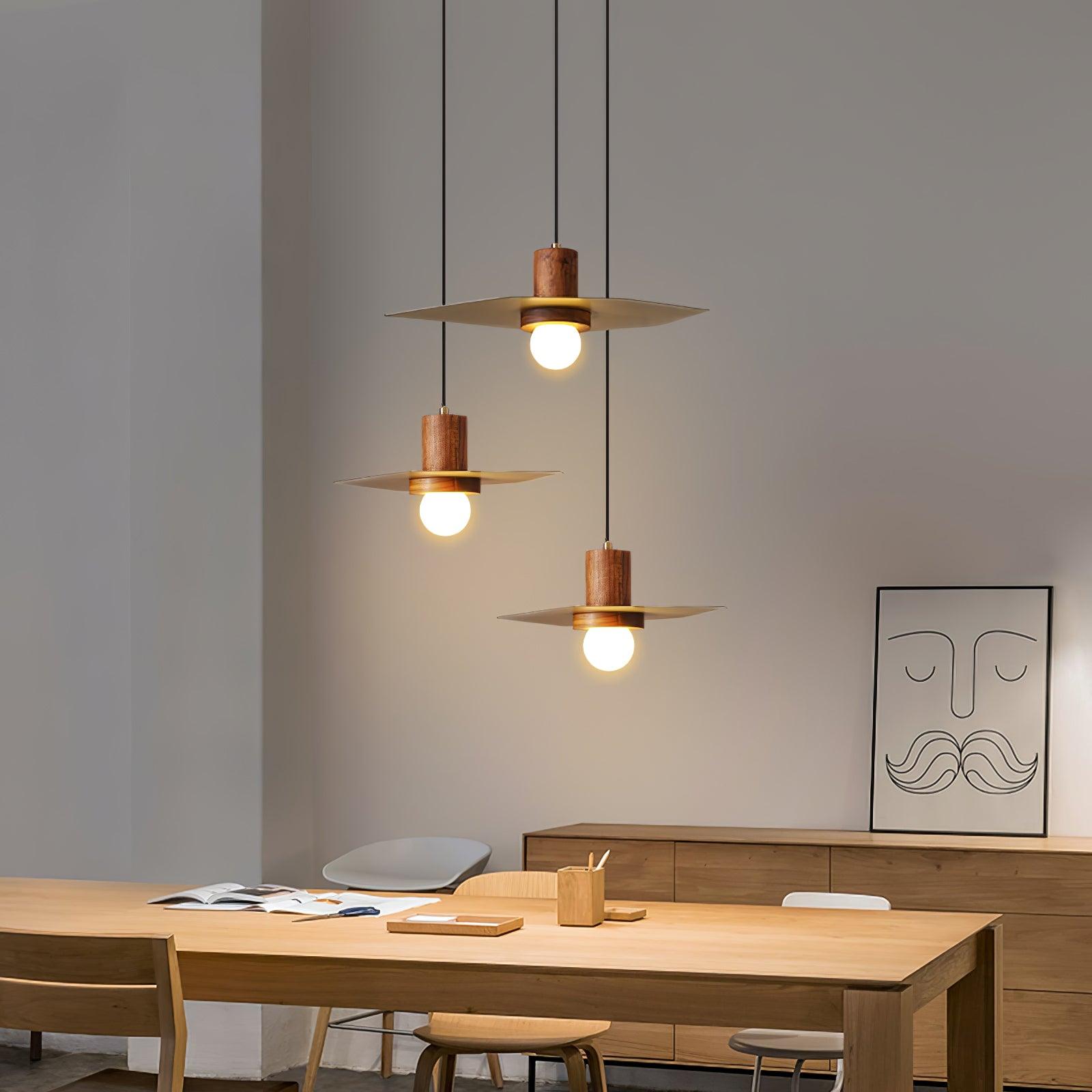 Elvoreria Premium Nordic Art Wood Pendant Lamp