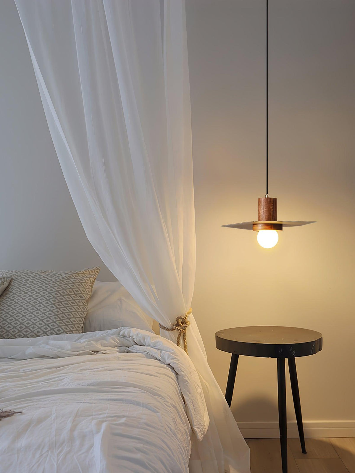 Elvoreria Premium Nordic Art Wood Pendant Lamp