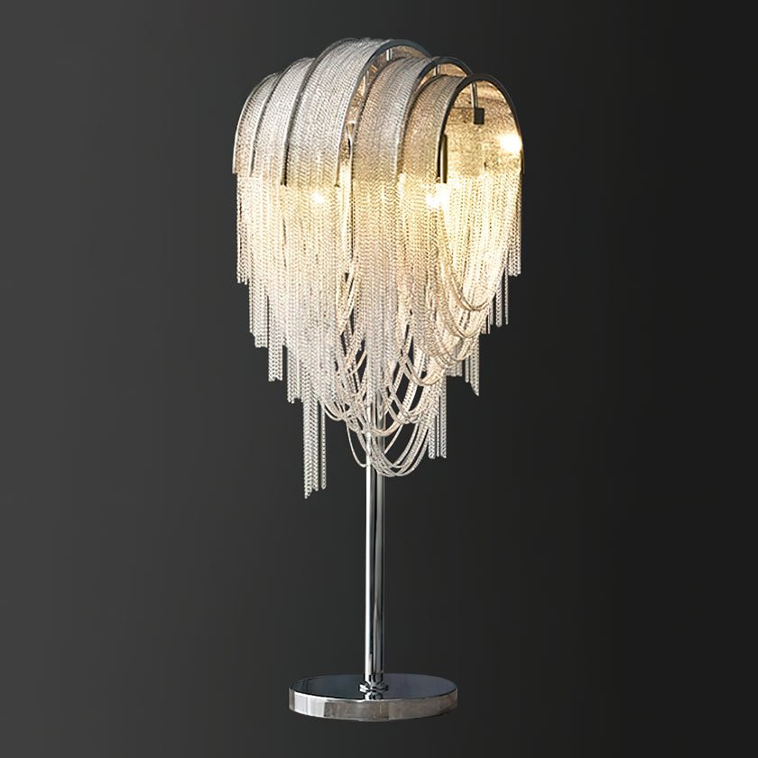 Hune Steel Artistic Table Lamp