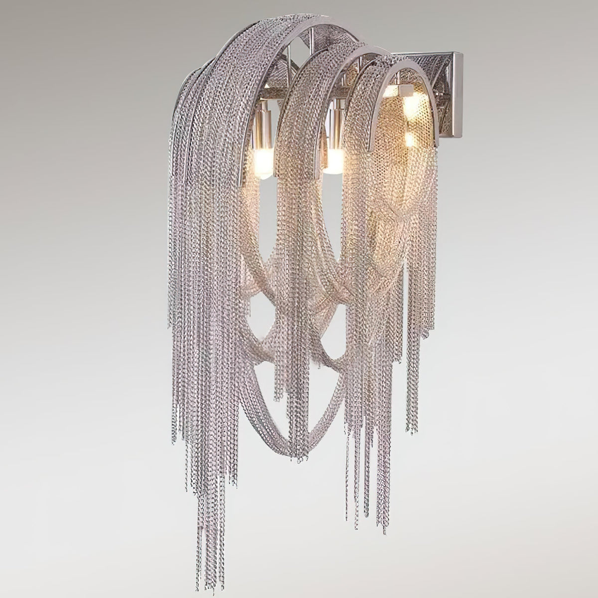 Chains Postmodern Luxury Tassel Wall Lamp