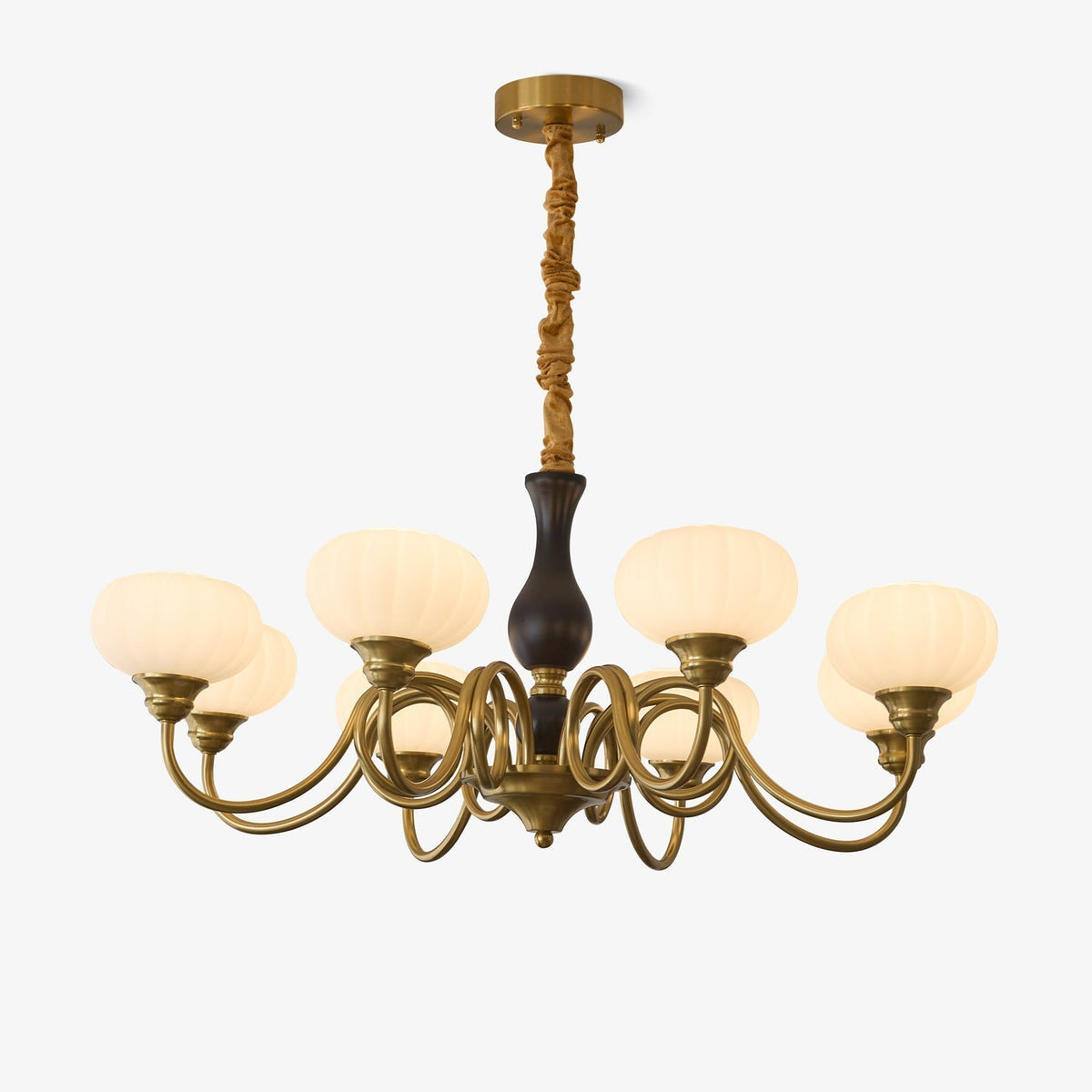 Avinor Nordic Traditional Wood Chandelier