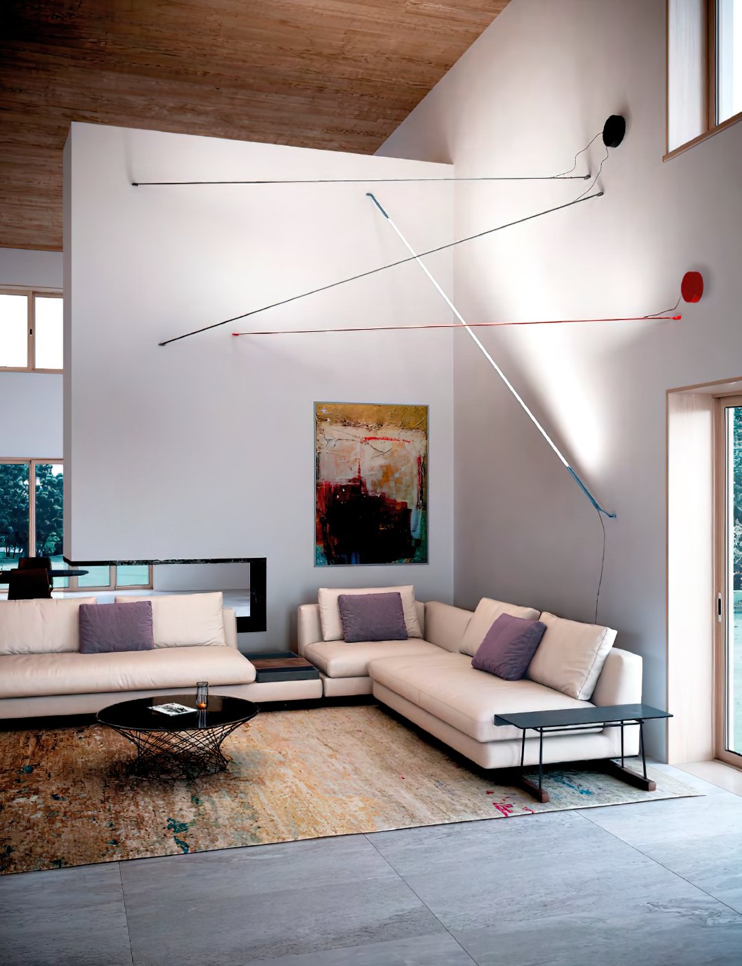 Vorenk Fabric Floor Lamp