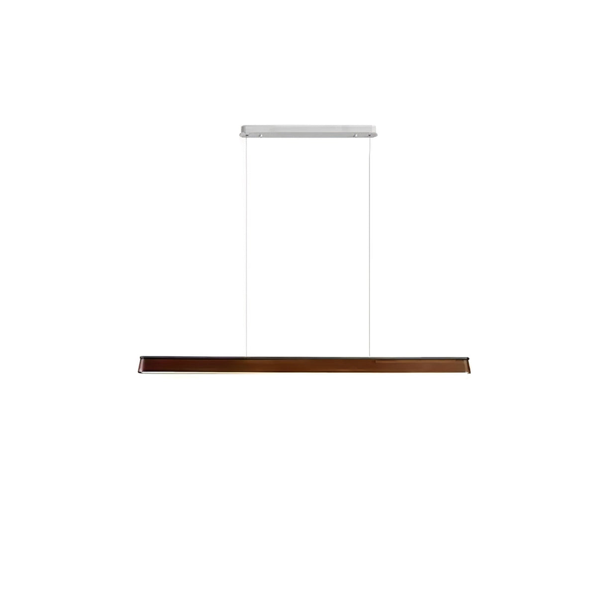 Zura Industrial Wood Linear Pendant Lamp
