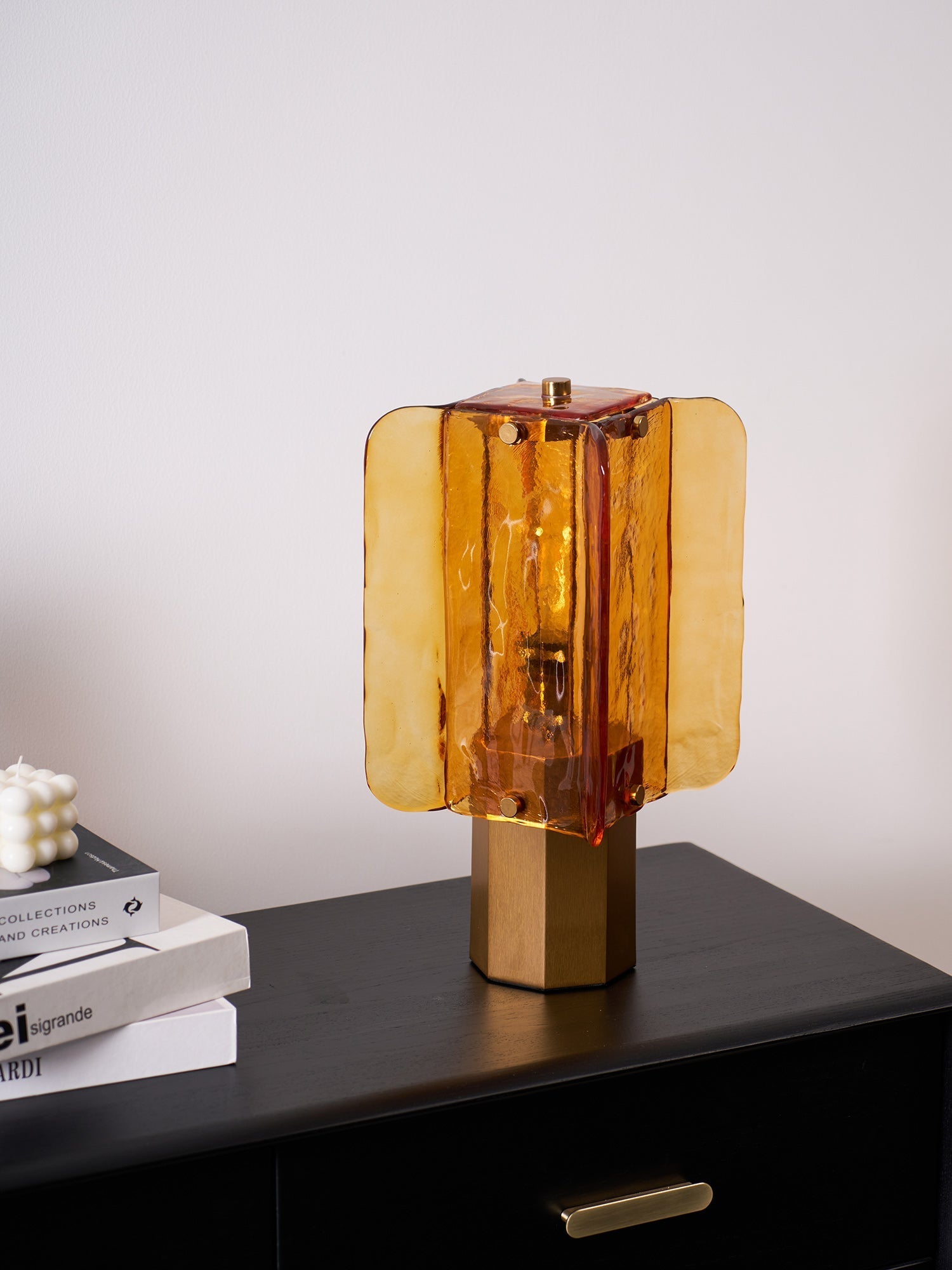 Aurelia Modern Glass Table Lamp