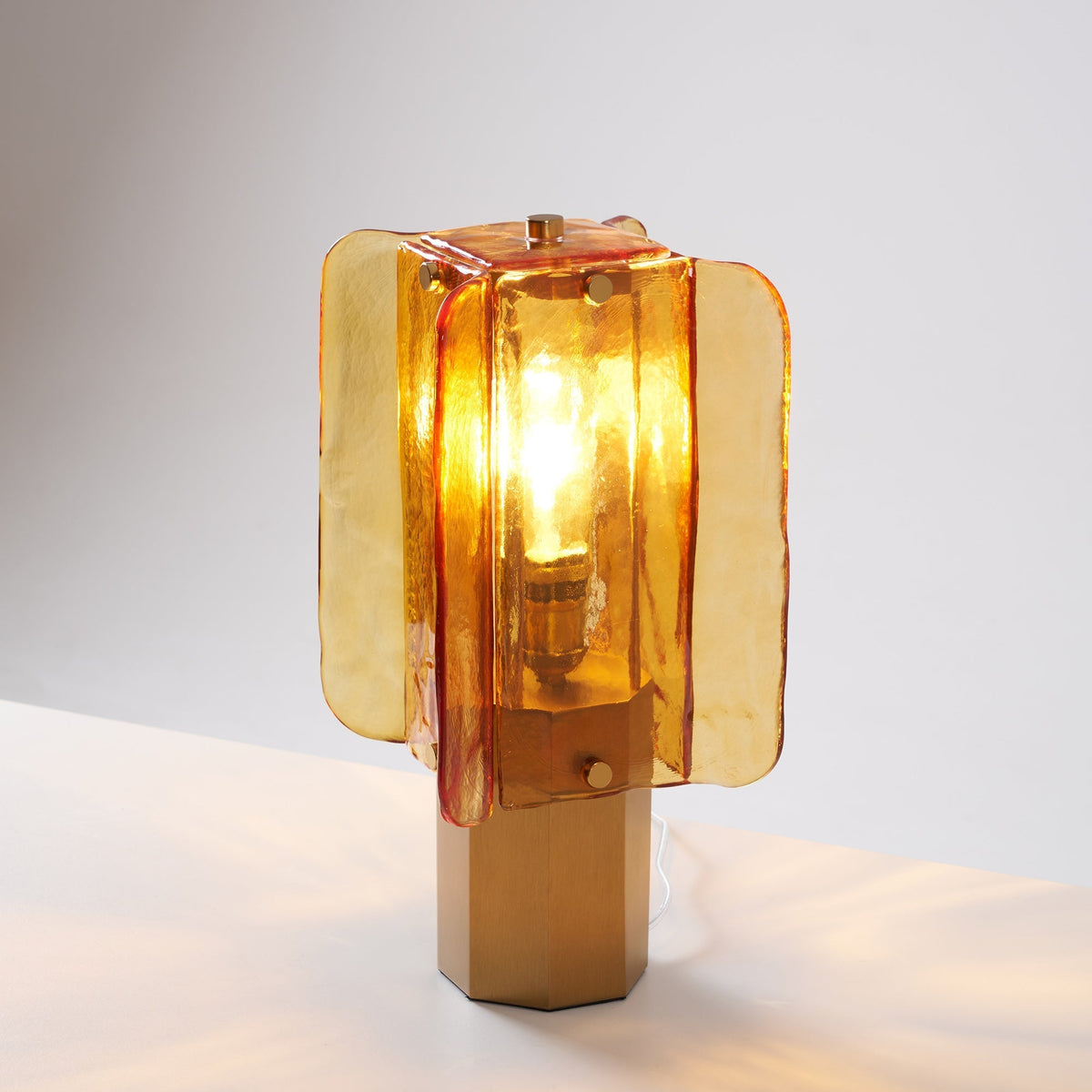 Aurelia Modern Glass Table Lamp