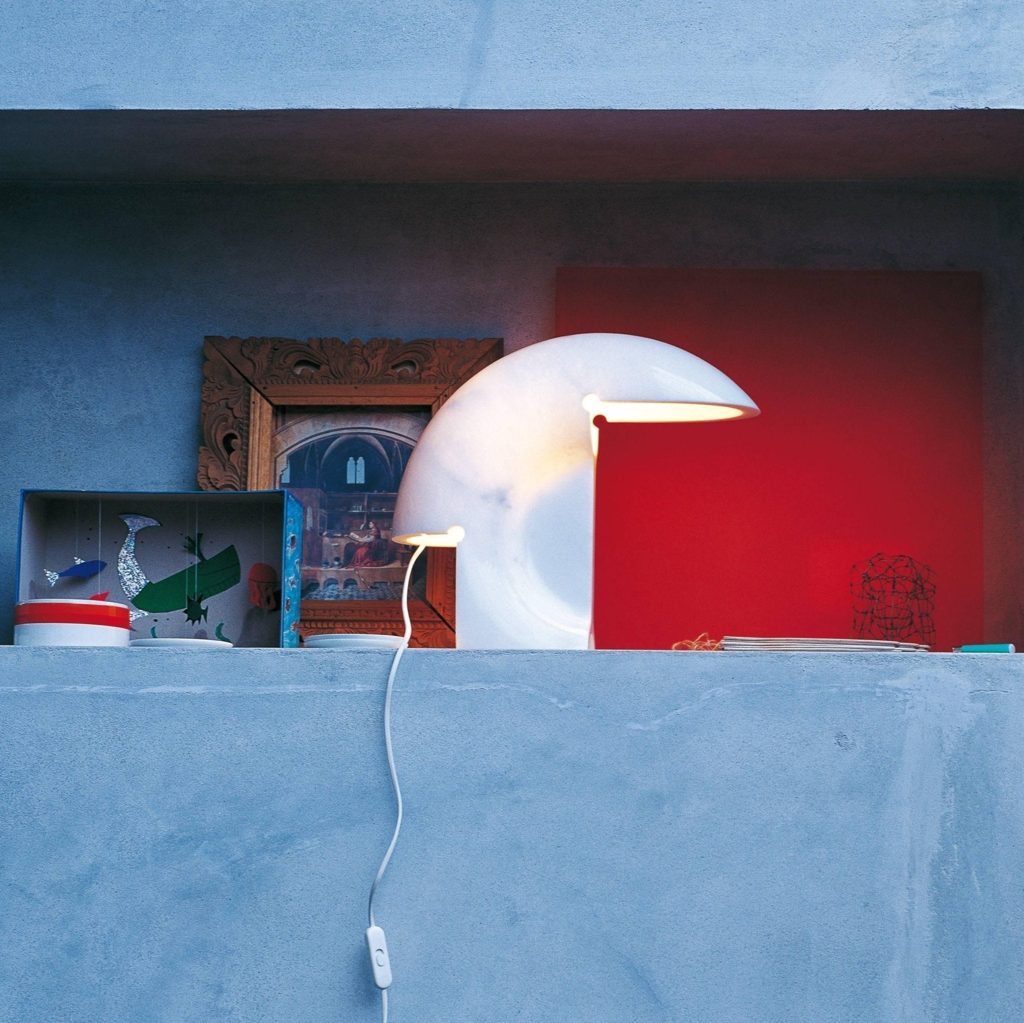 Emmy Modern Marble Table Lamp
