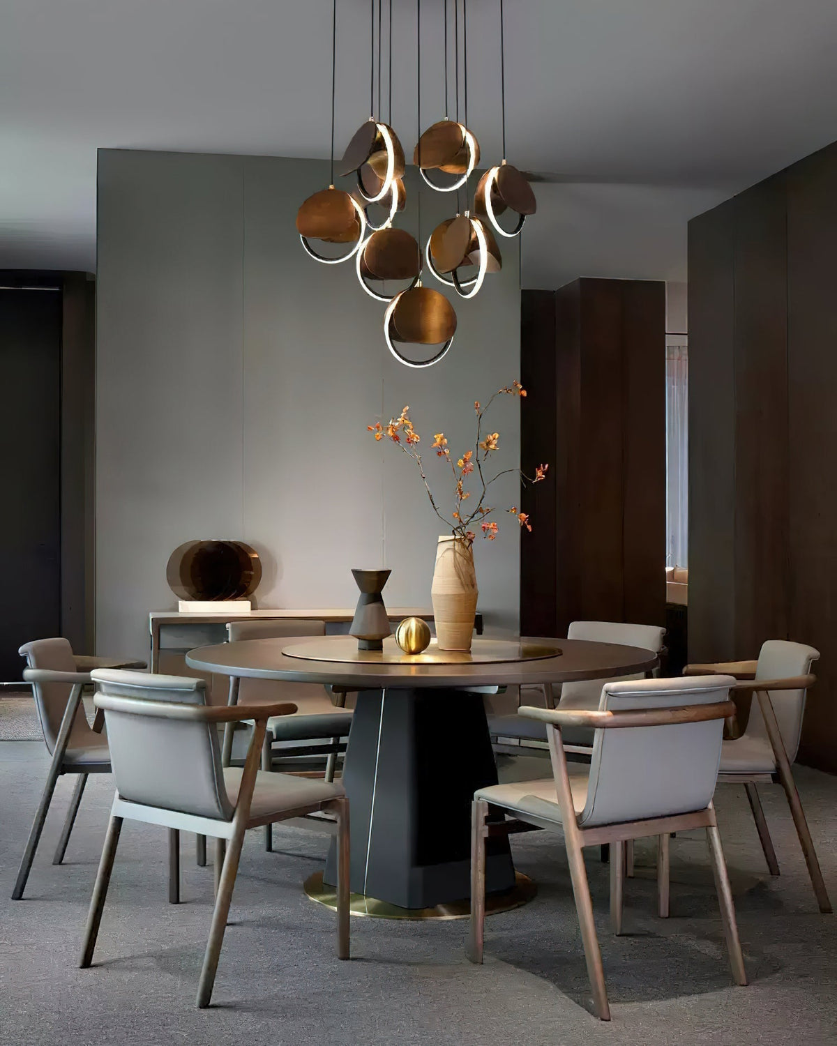 Avvelen Geometric Wood Pendant Light