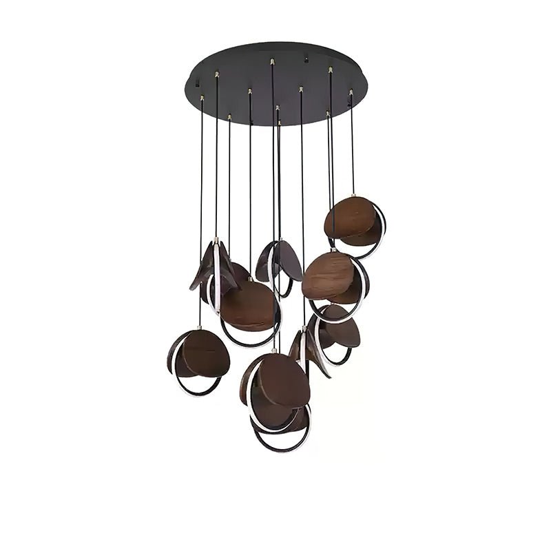 Avvelen Geometric Wood Pendant Light