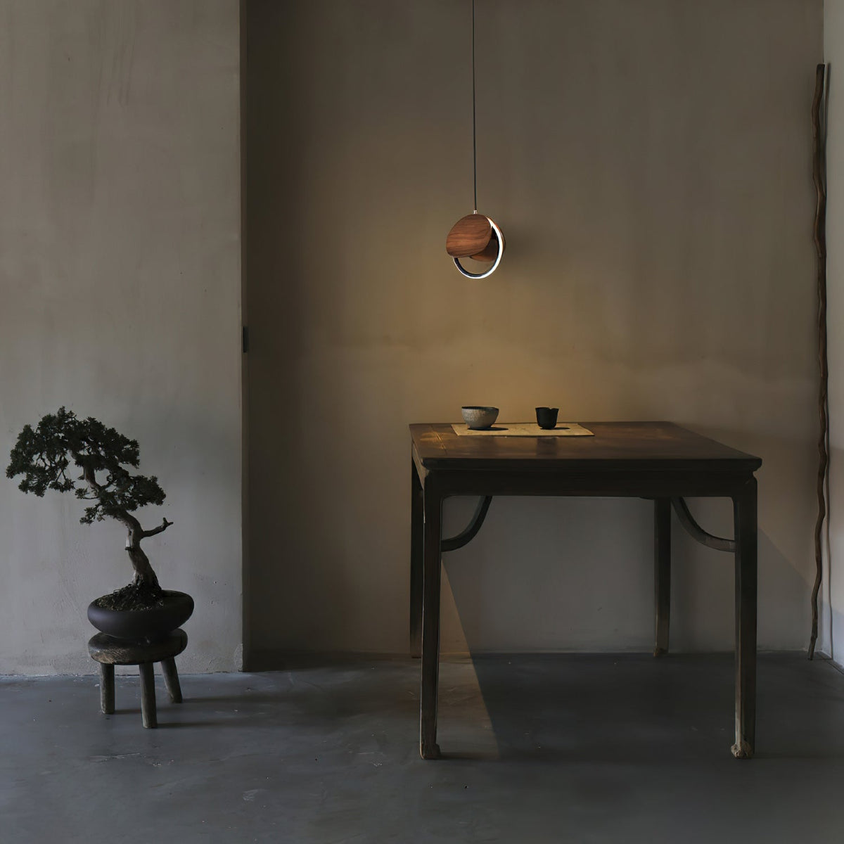Avvelen Geometric Wood Pendant Light