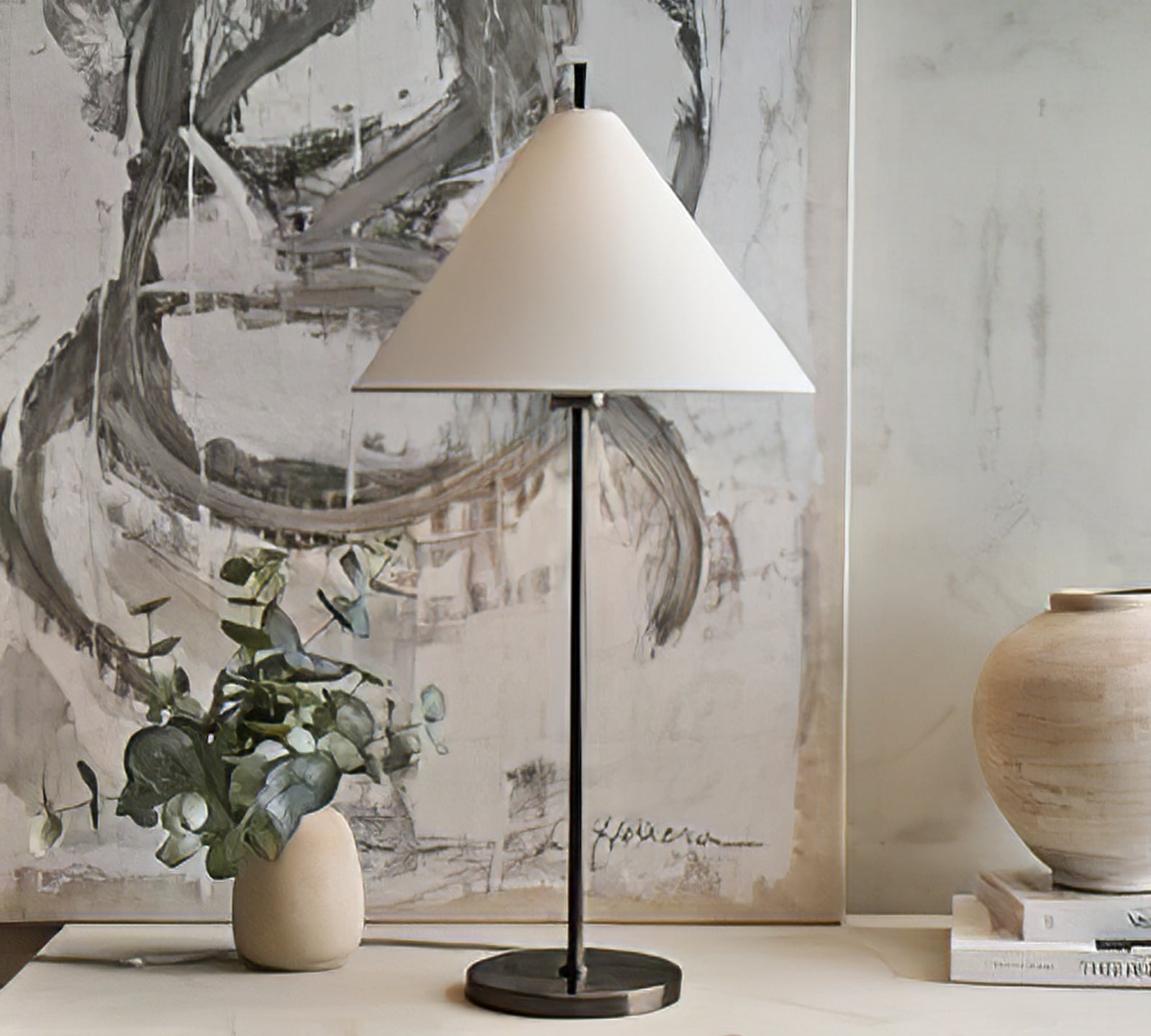 Sorivina Elegant Cone Table Lamp