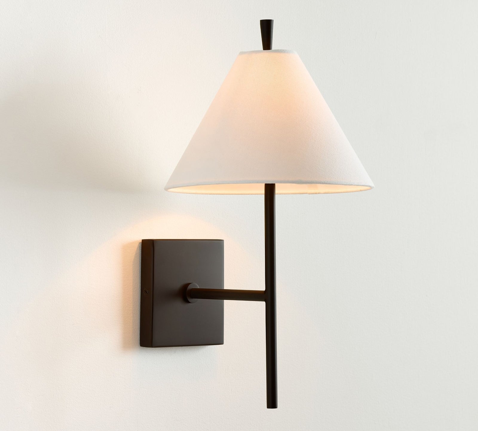 Teld Vintage Industrial Fabric Wall Light
