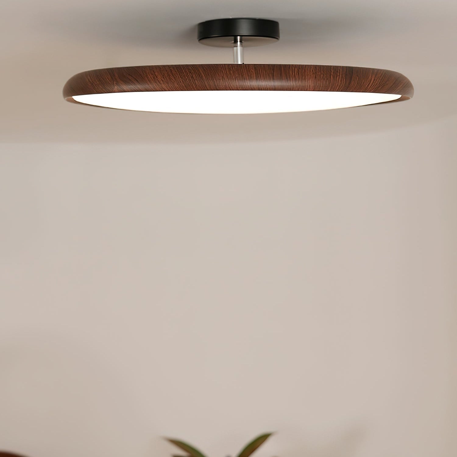 Cavelo Oval Semi-Flush Ceiling Light - Neutral Decor