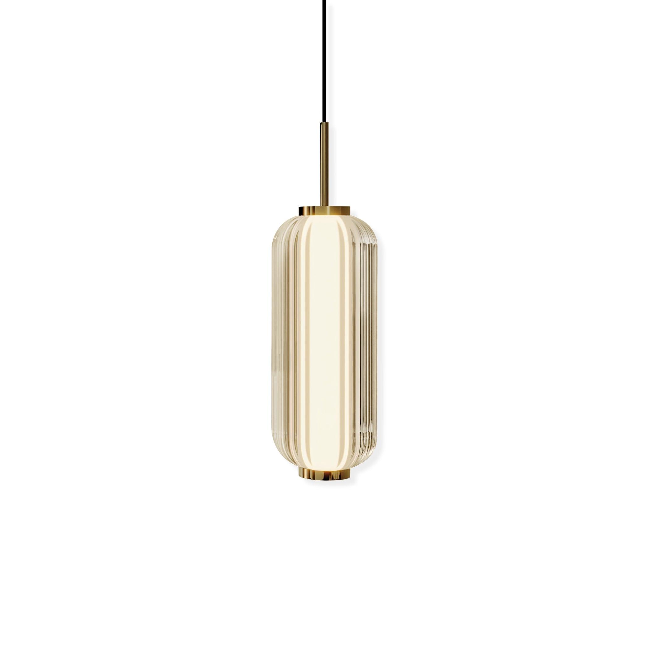 Cylindra Modern Glass Pendant Lamp