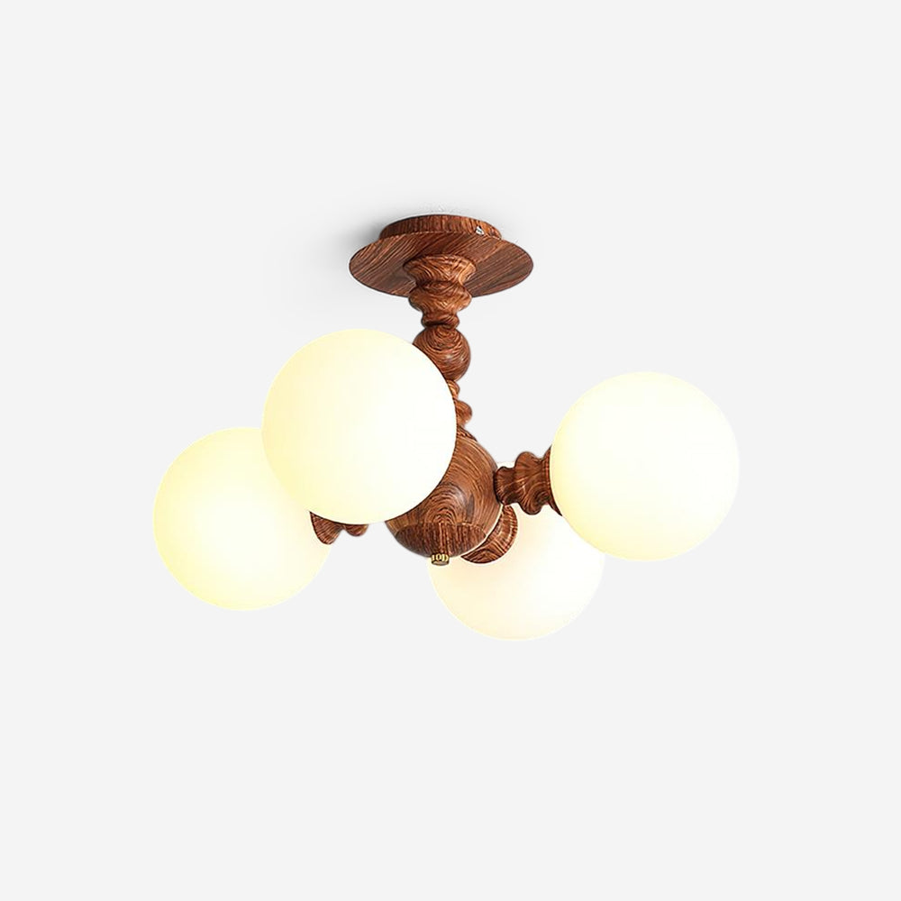 Elmora Vintage-Inspired Ceiling Lamp - Neutral Decor