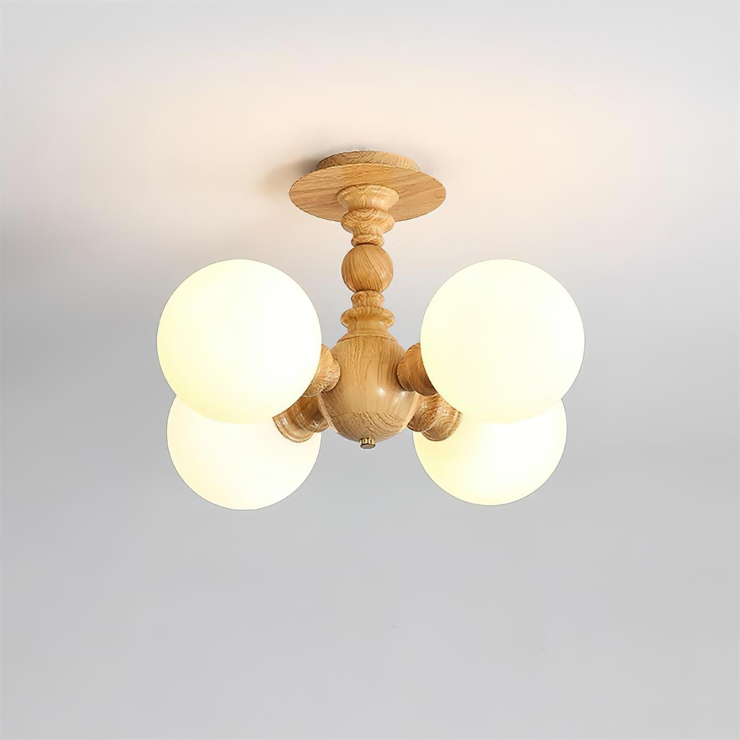 Elmora Vintage-Inspired Ceiling Lamp - Neutral Decor