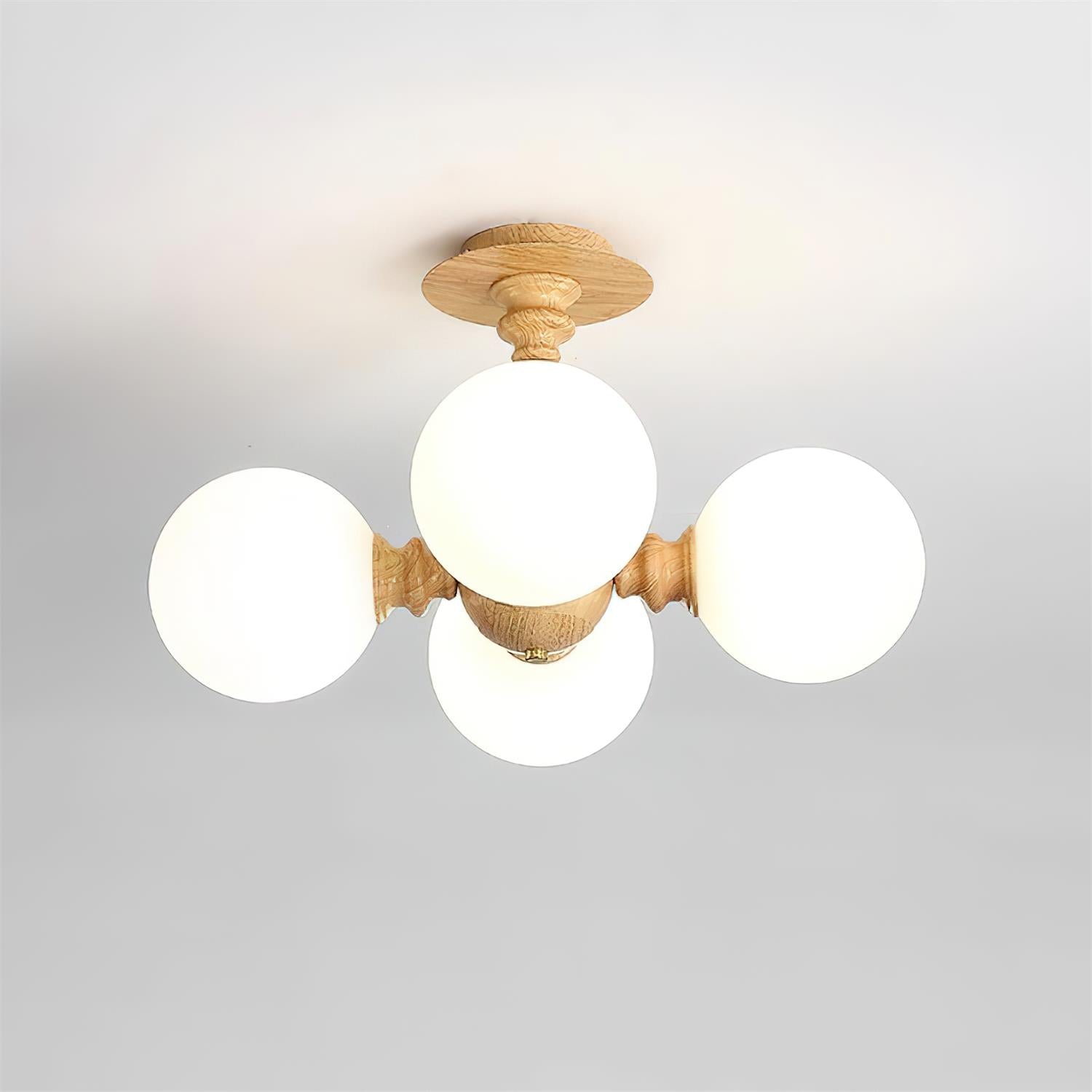 Elmora Vintage-Inspired Ceiling Lamp - Neutral Decor
