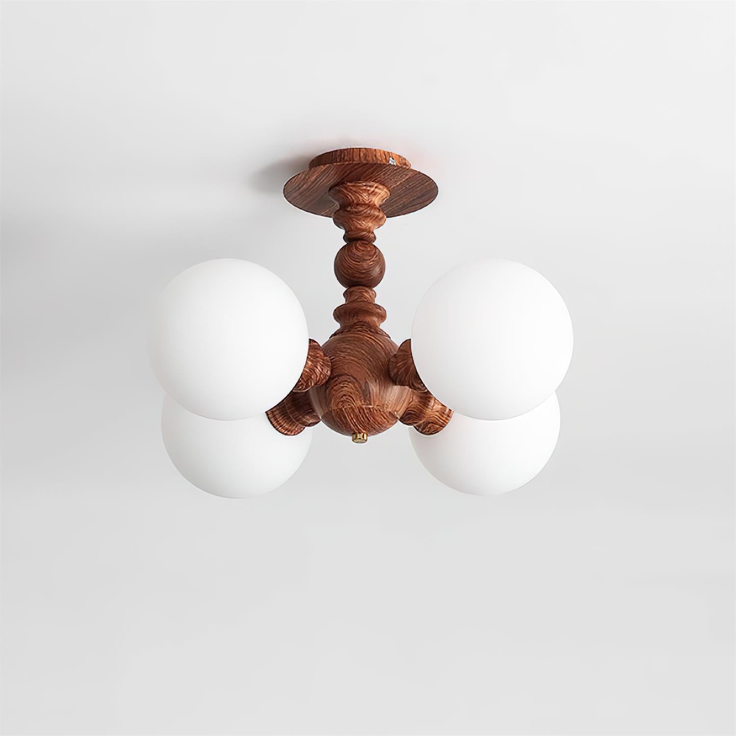 Elmora Vintage-Inspired Ceiling Lamp - Neutral Decor