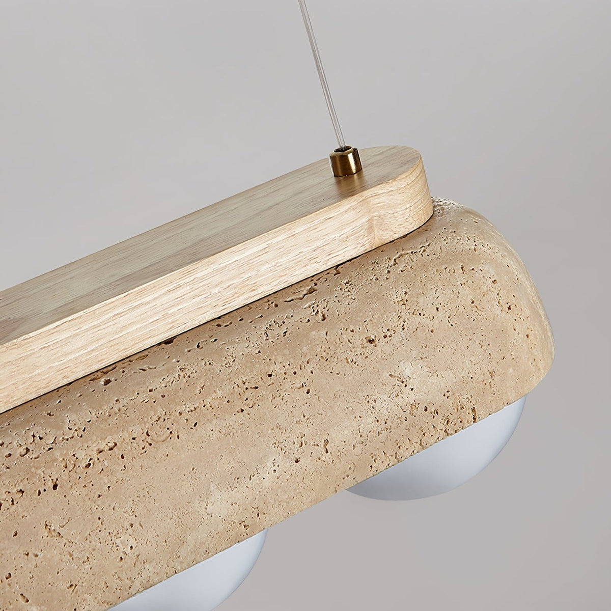 Yeln Travertine Pendant Light
