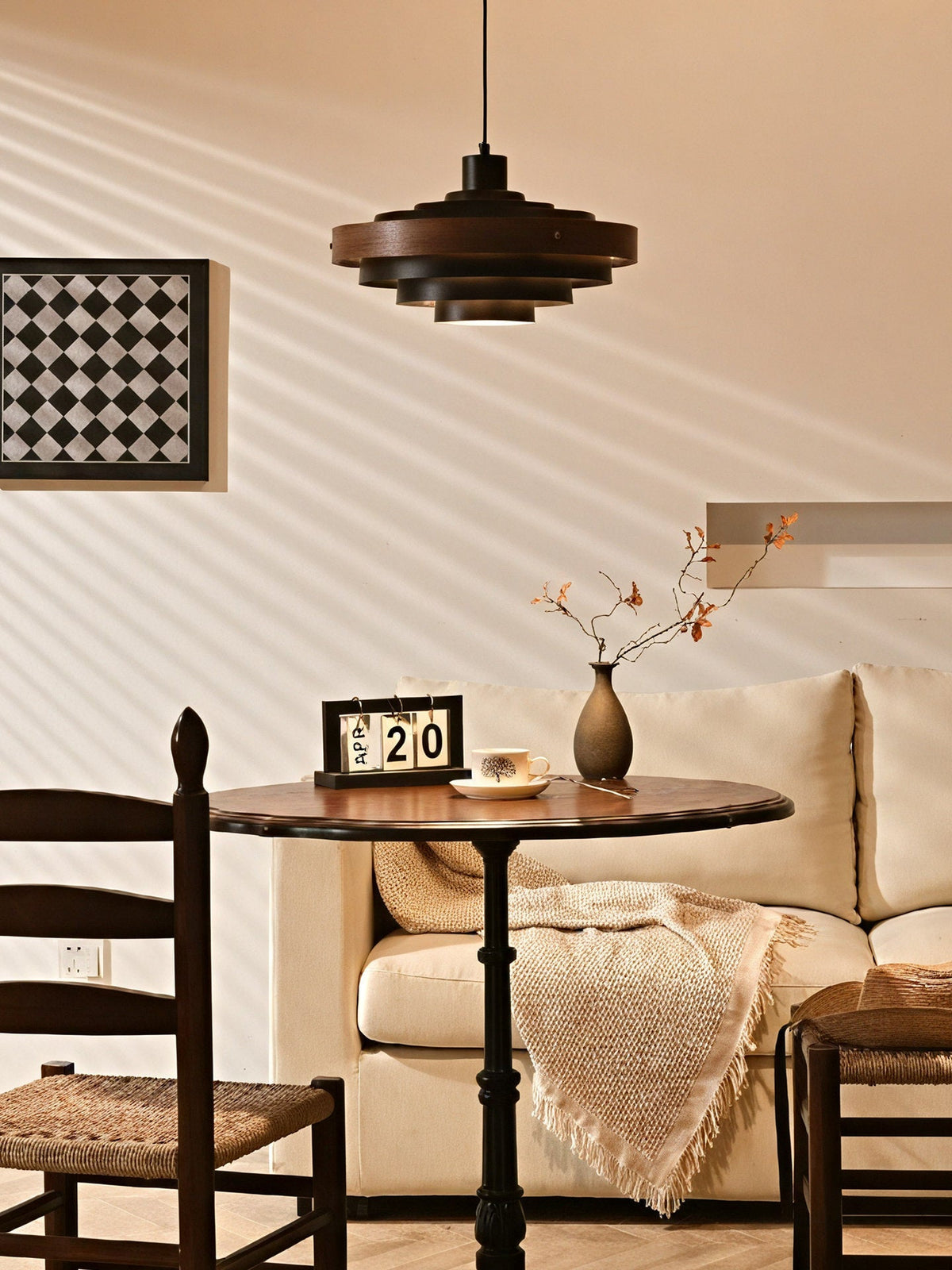 Wrengrove Wood Pendant Light