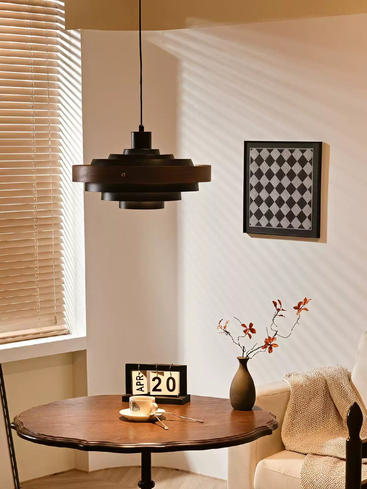 Wrengrove Wood Pendant Light